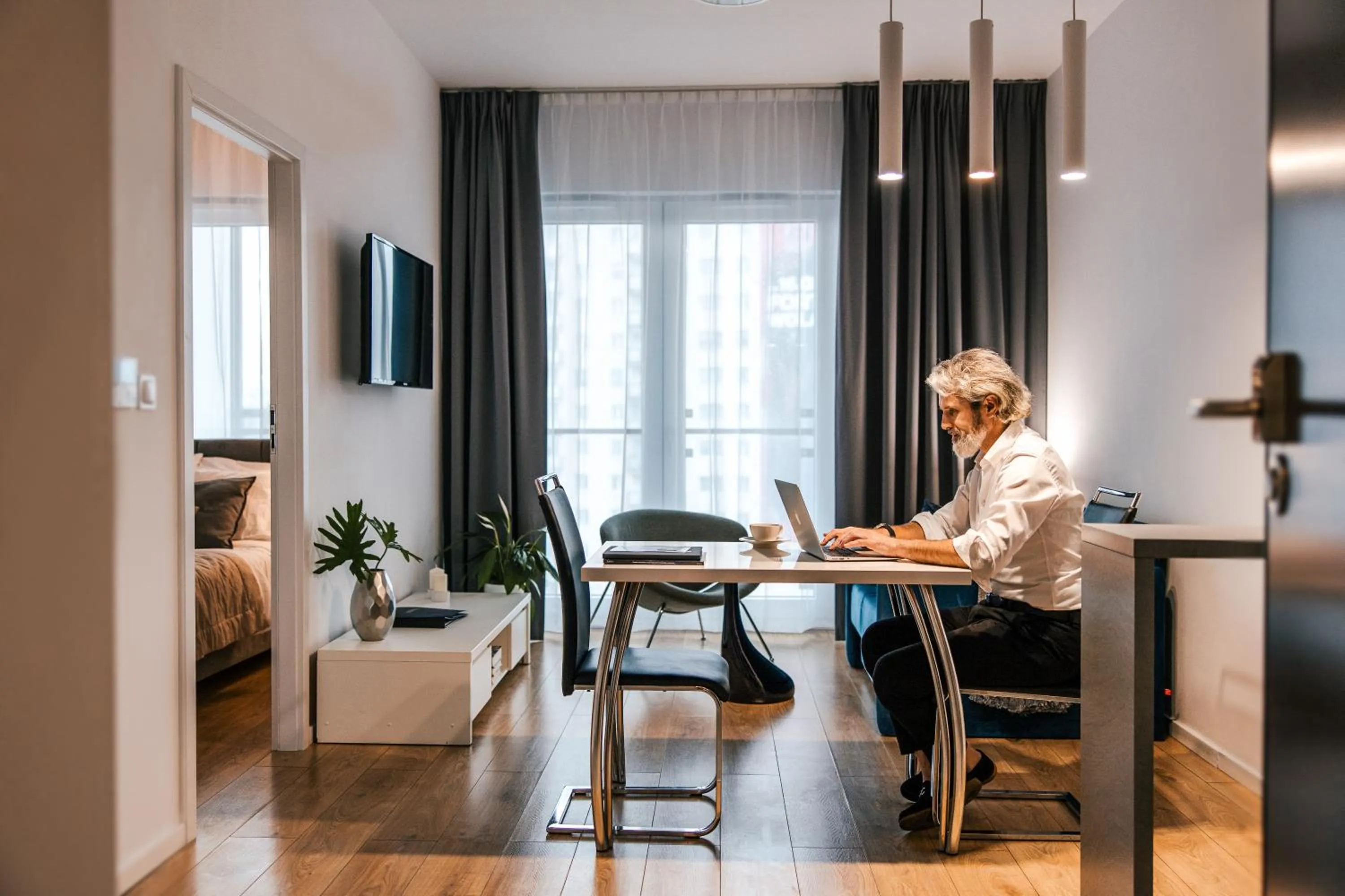 Living room in Varsovia Apartamenty Kasprzaka