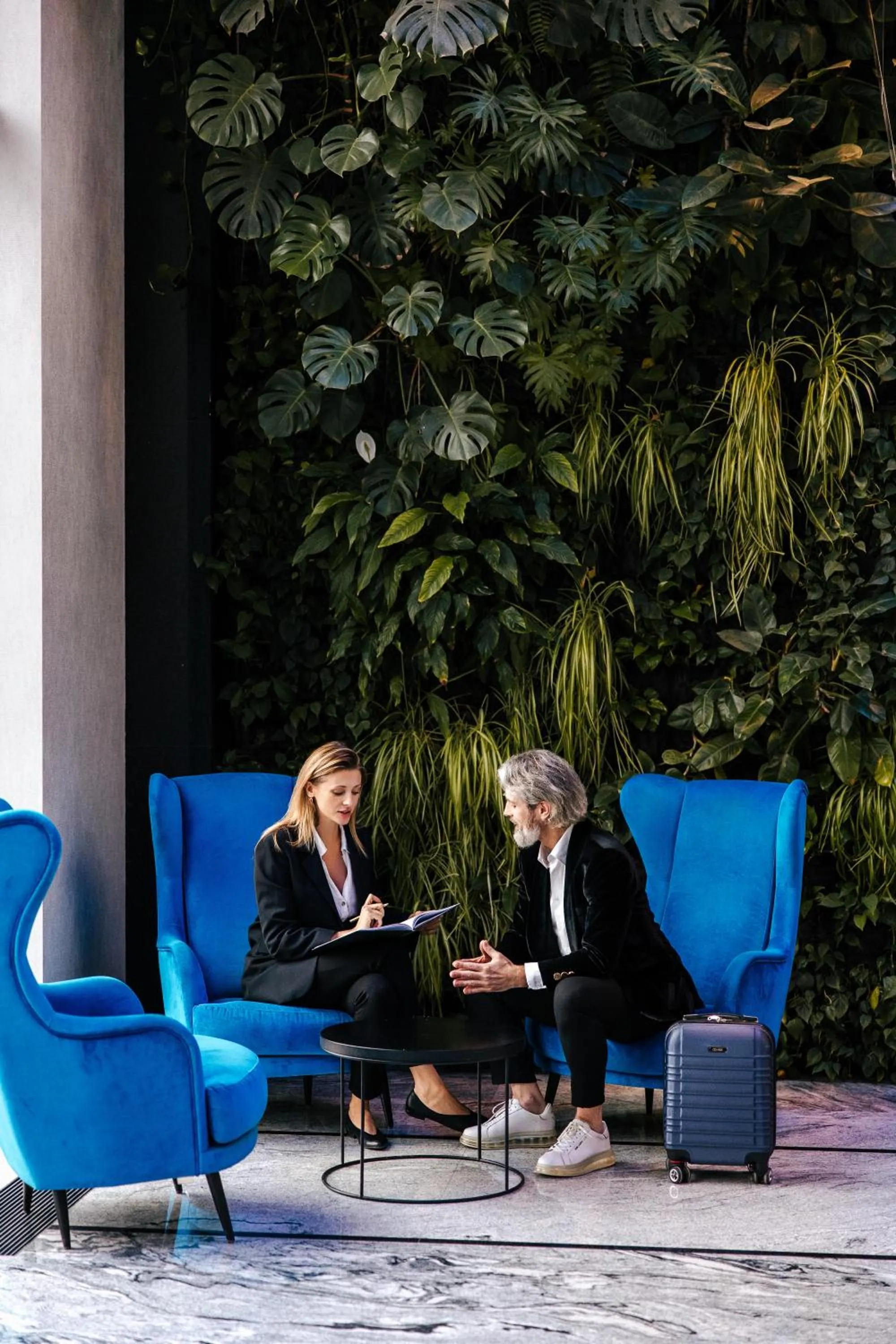 Lobby or reception in Varsovia Apartamenty Kasprzaka