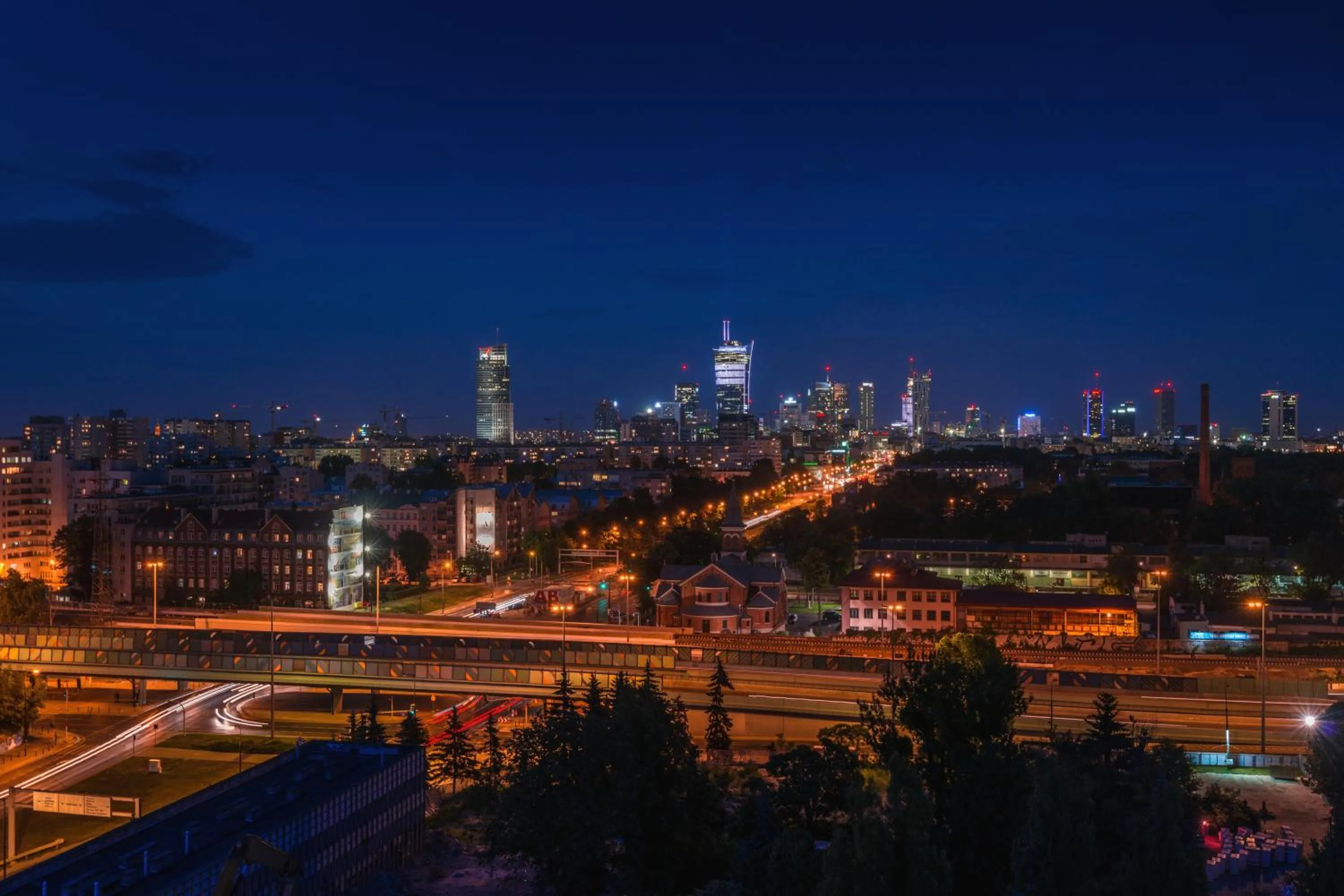 City view in Varsovia Apartamenty Kasprzaka