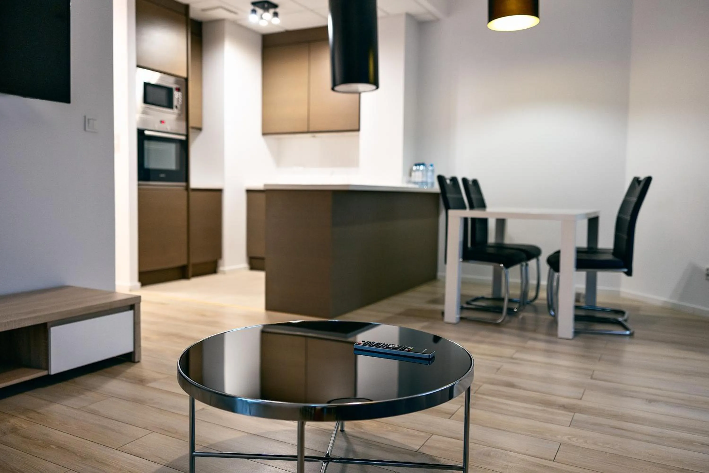 Kitchen or kitchenette in Varsovia Apartamenty Kasprzaka