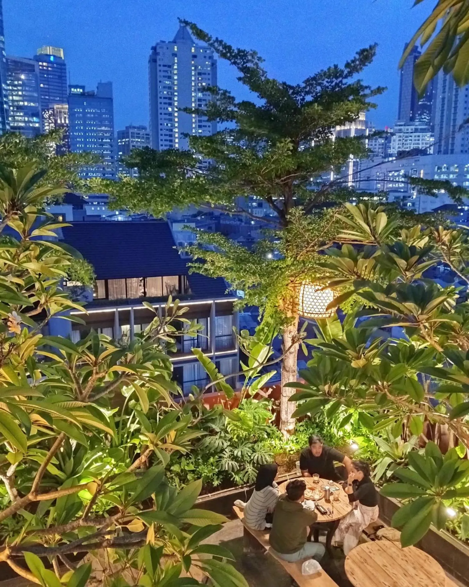 City view in Rasuna Icon Hotel