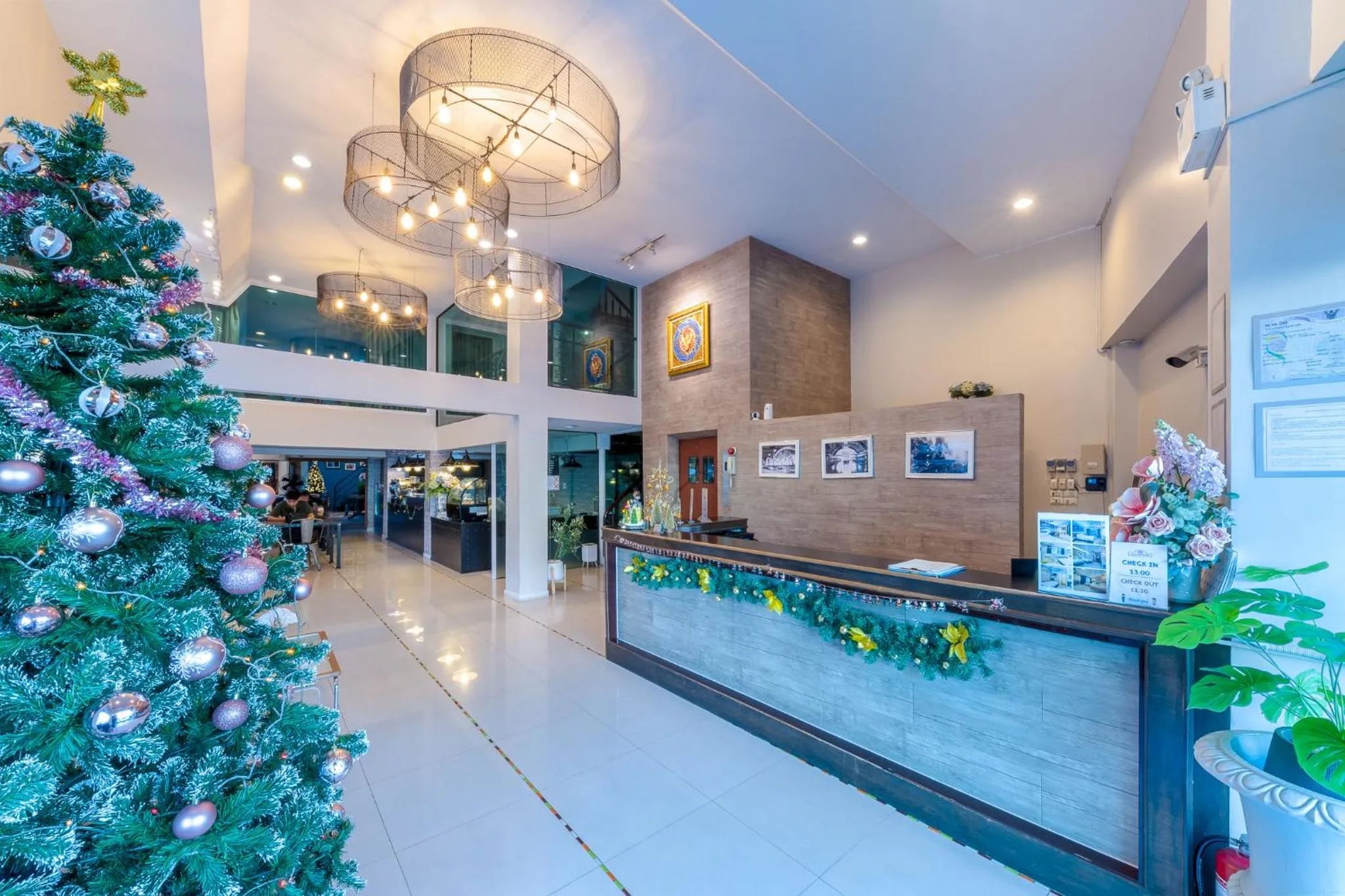 Lobby or reception in At Hua Lamphong Hotel
