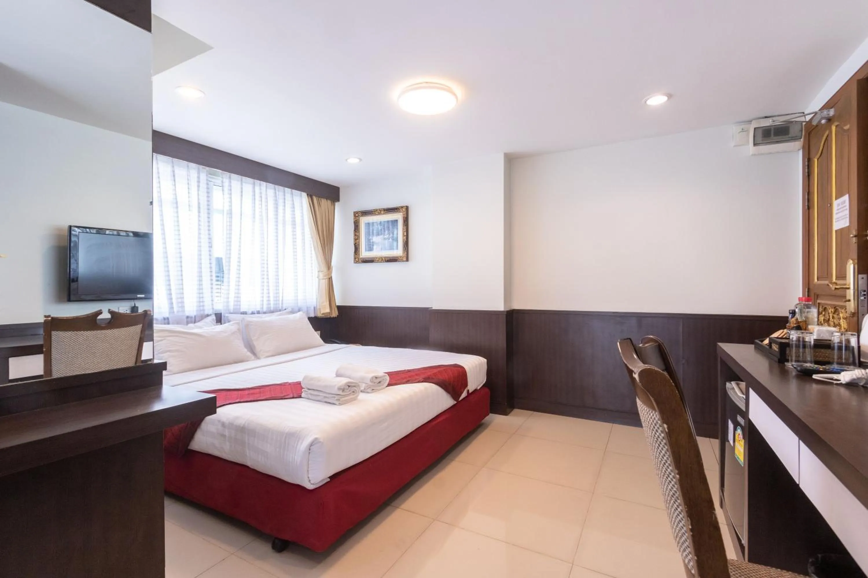 Bed in Gusto Pratunam Hotel