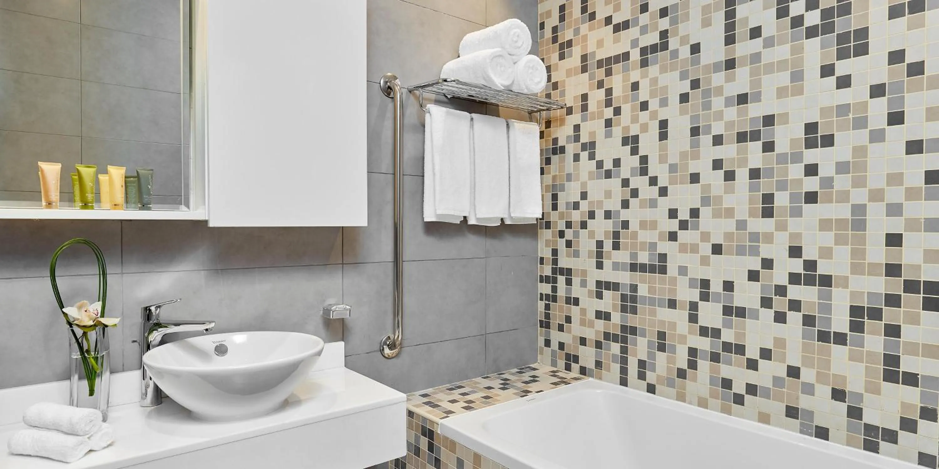 Bathroom in Staybridge Suites - Doha Lusail by IHG