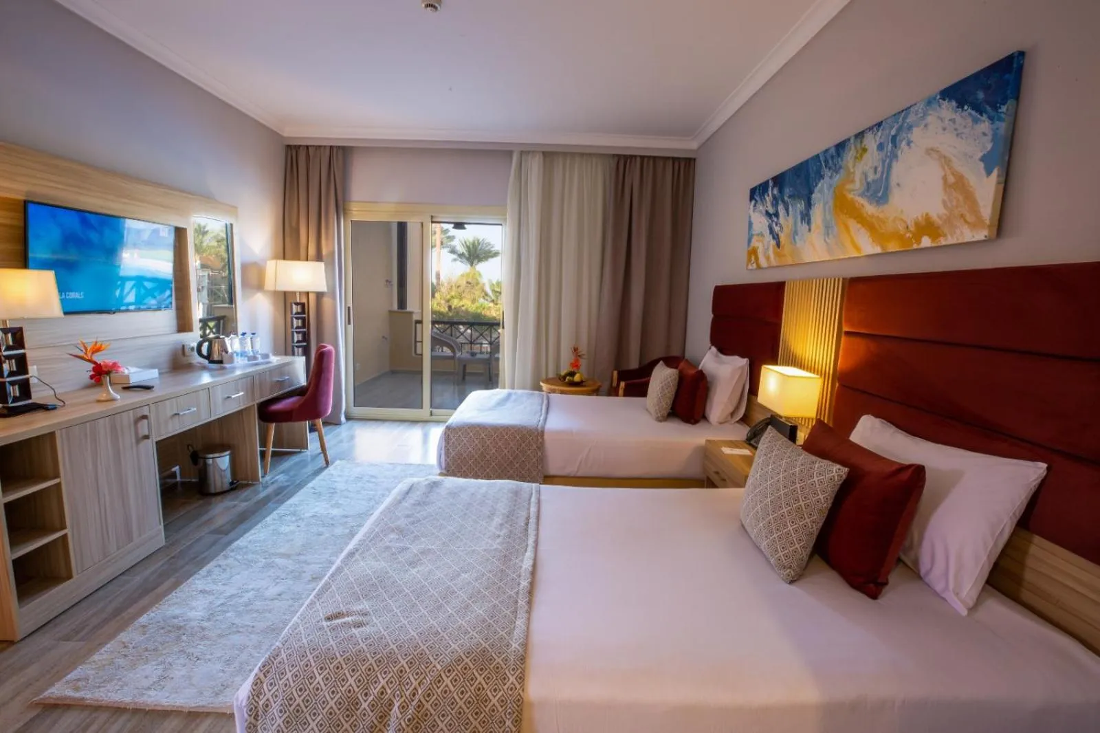 Bed in Stella Beach Resort & Spa, Makadi Bay