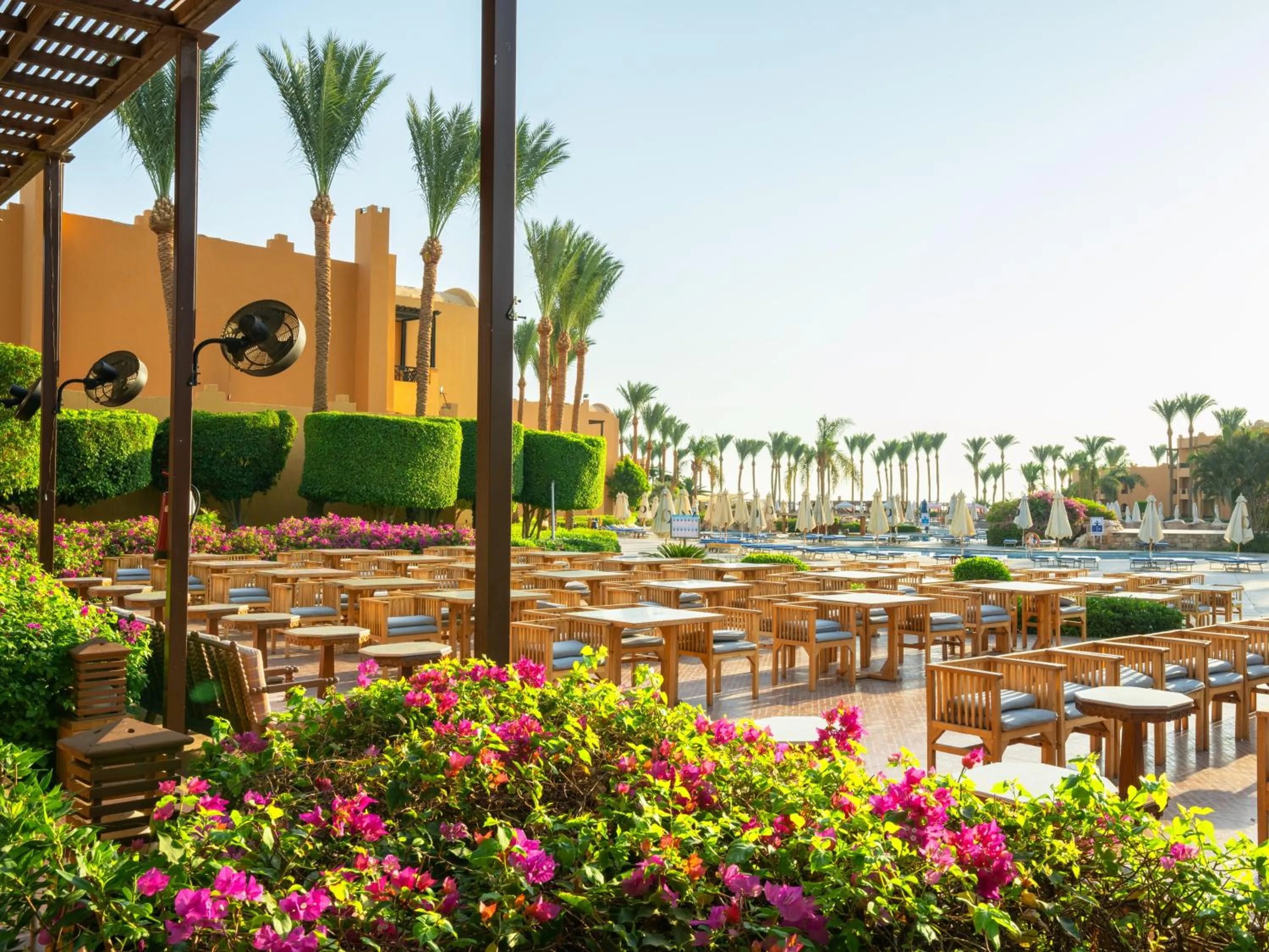 Balcony/Terrace in Stella Beach Resort & Spa, Makadi Bay