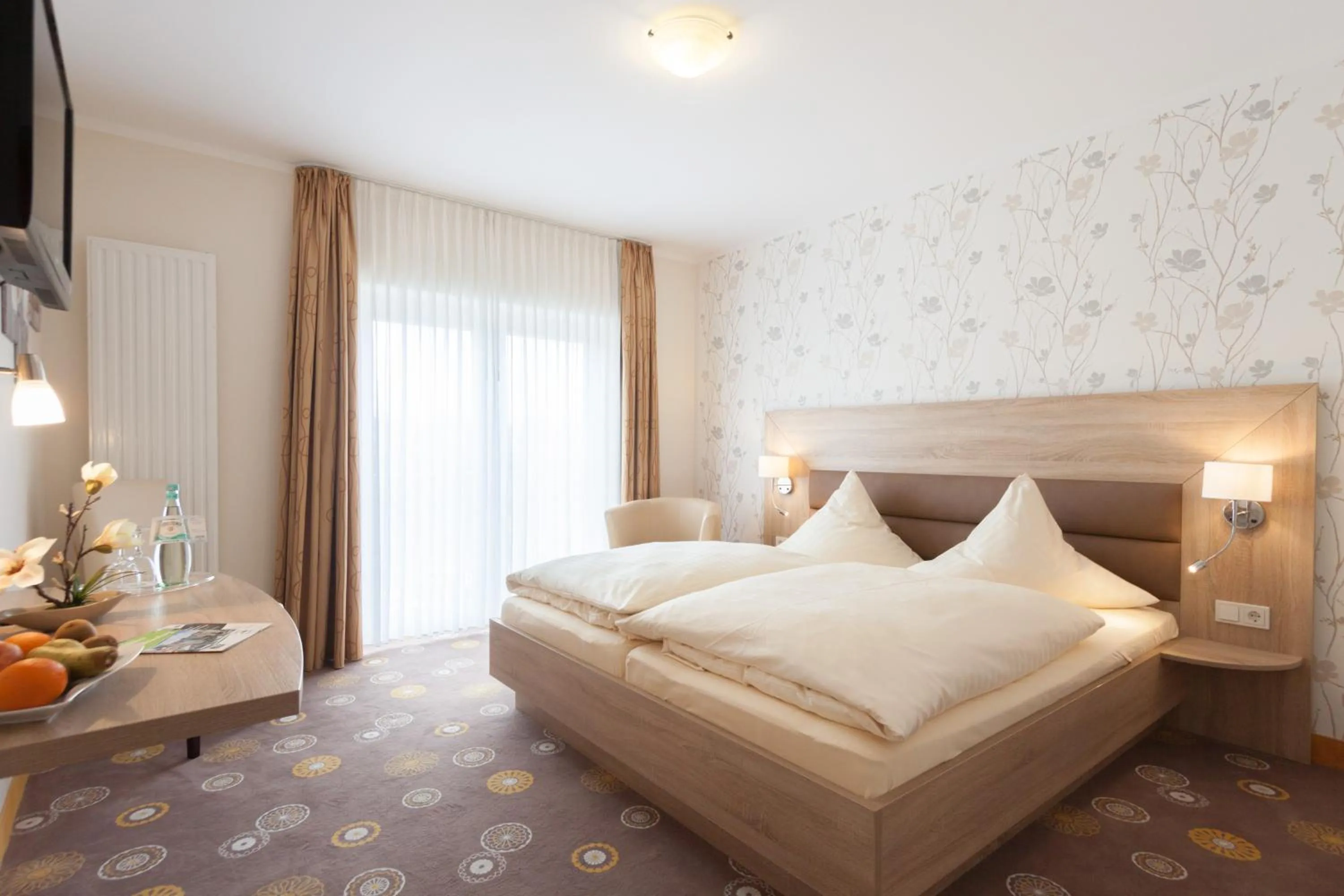 Photo of the whole room, Bed in Hotel Hammermühle