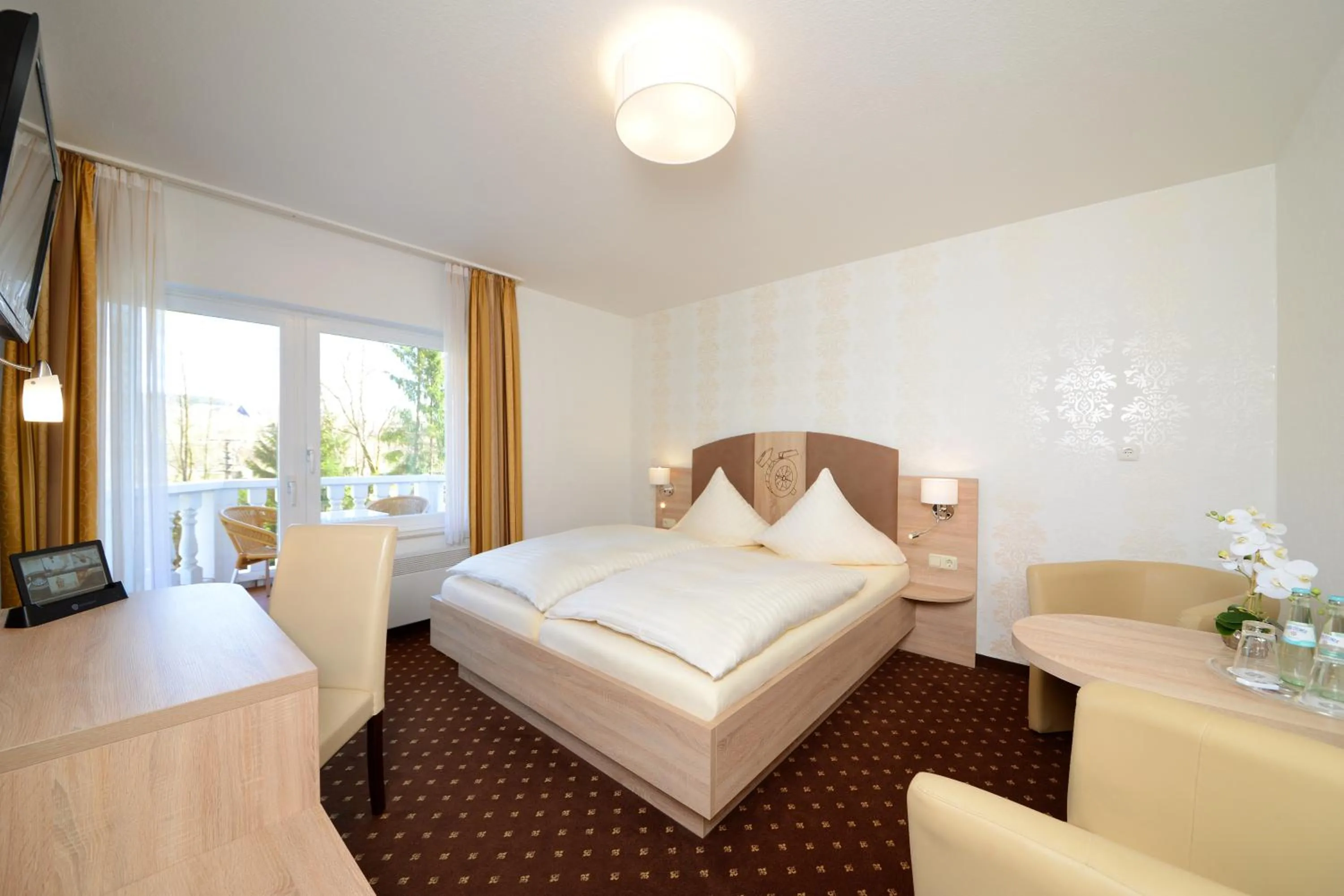 Bed in Hotel Hammermühle