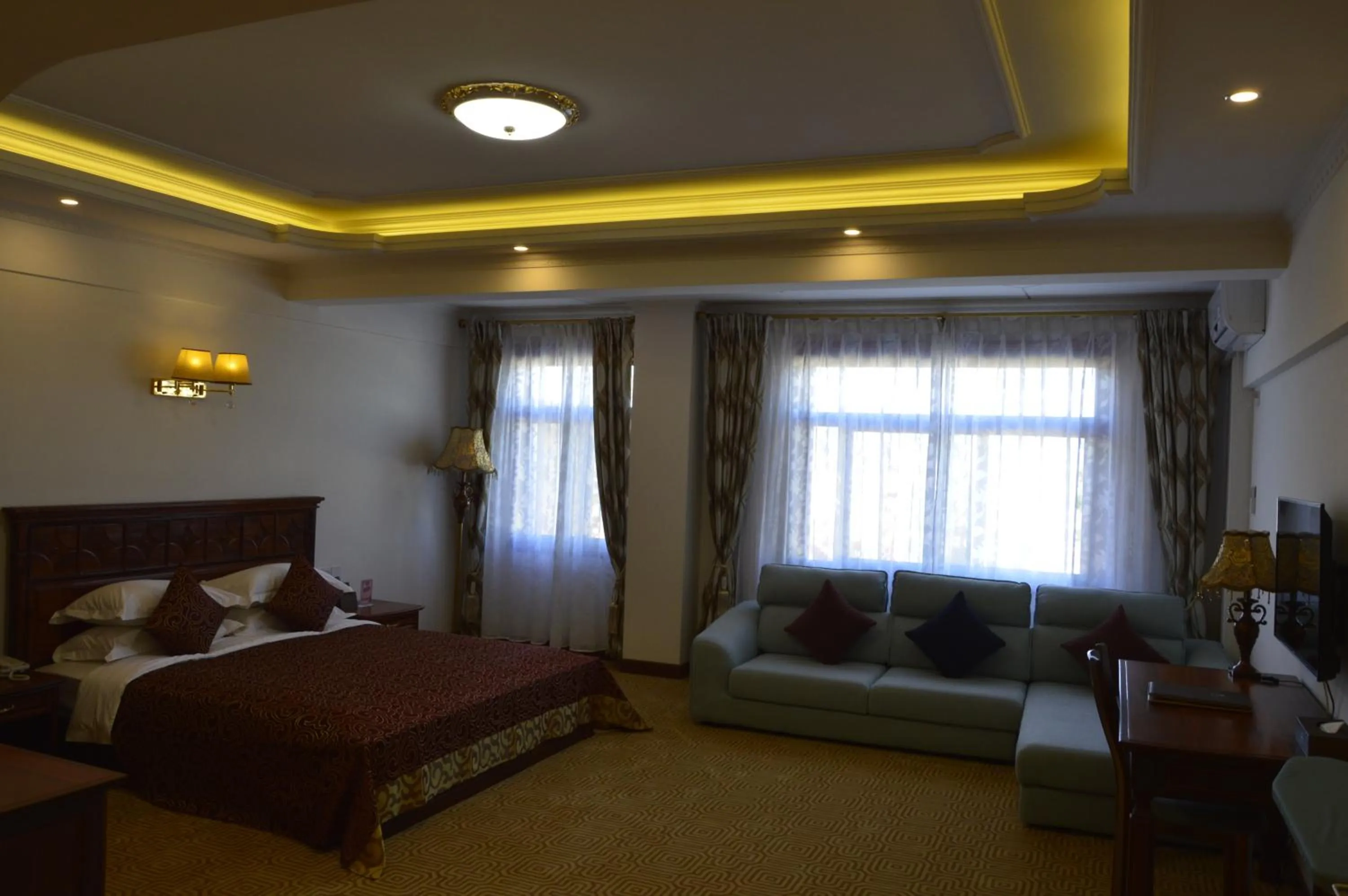 Bedroom, Bed in Asia & Africa Hôtel