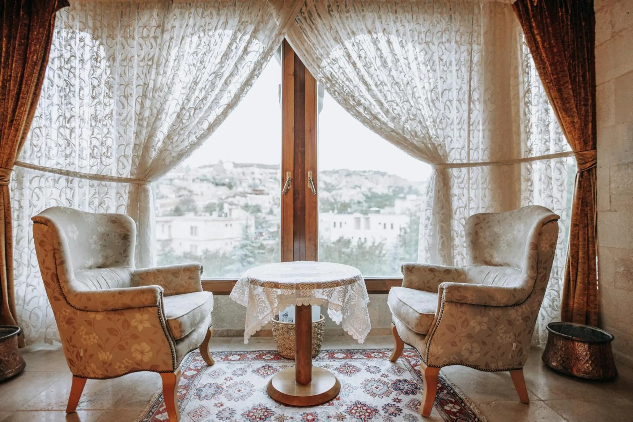 Living room in Goreme Inn Hotel Only Adult