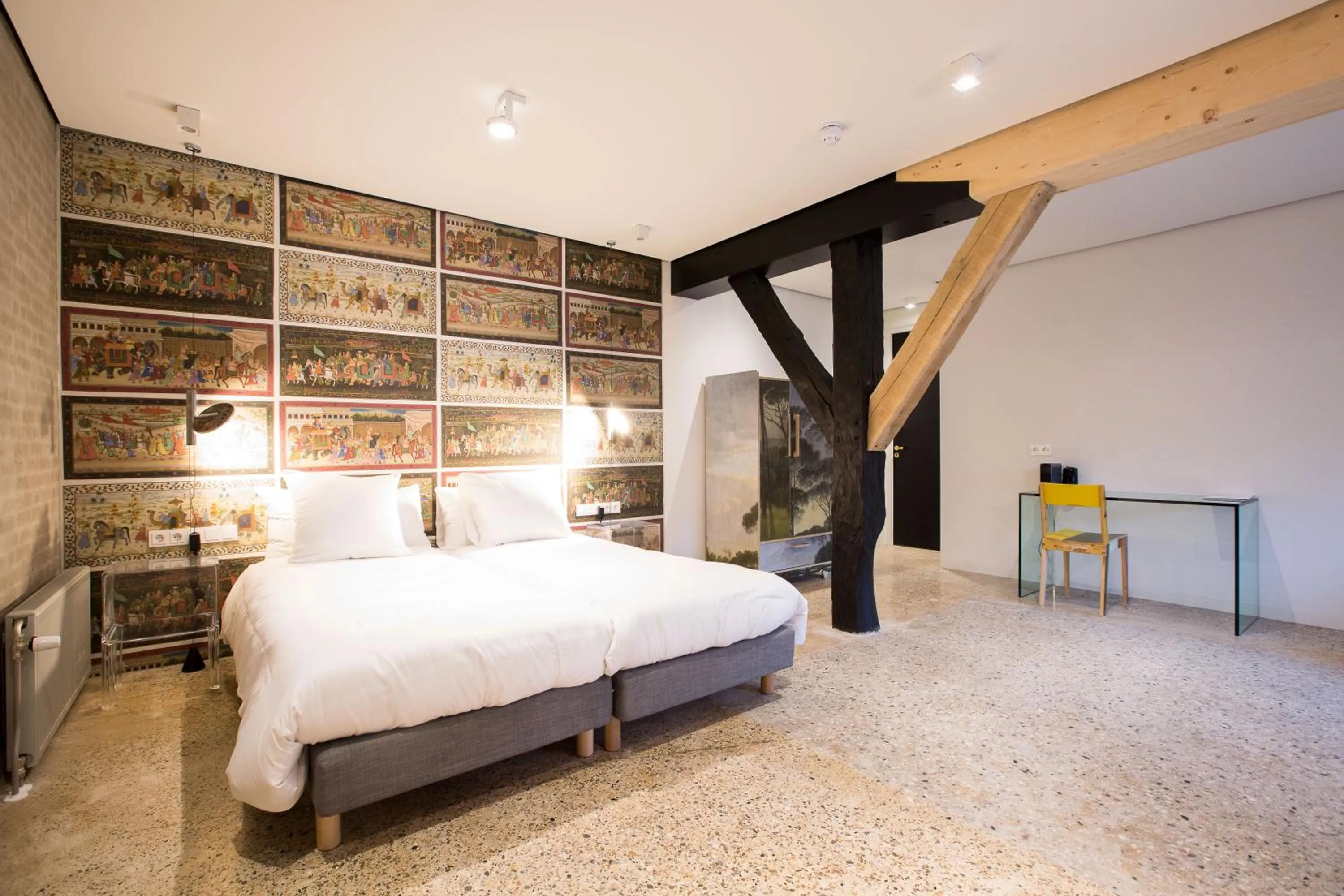 Photo of the whole room, Bed in Hotel Napoleonschuur