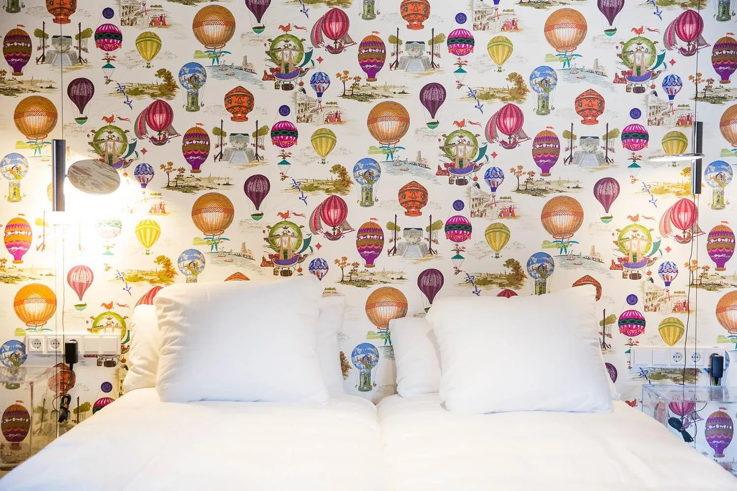 Bed in Hotel Napoleonschuur