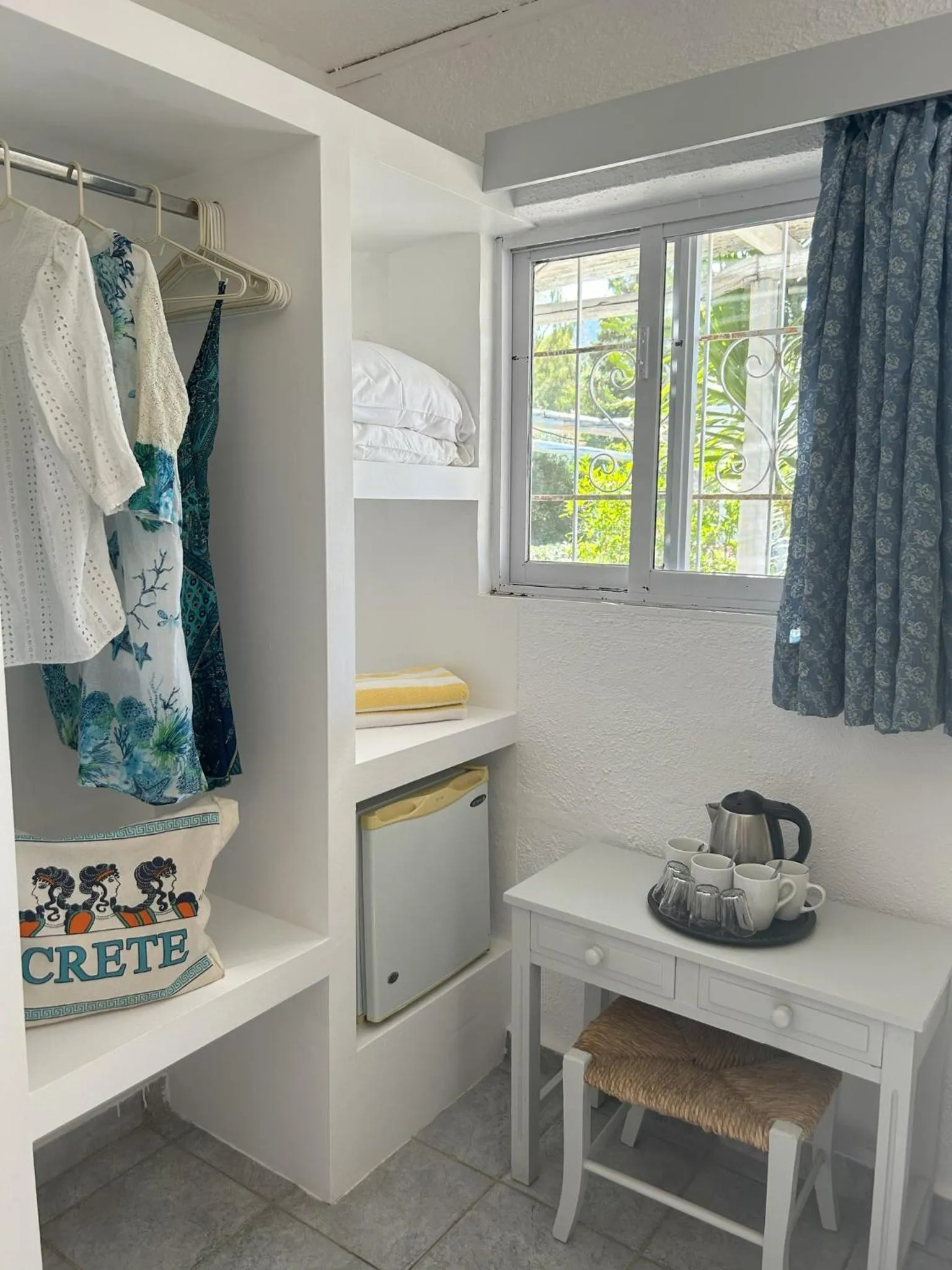 Bedroom in Naiades Almiros Hotel