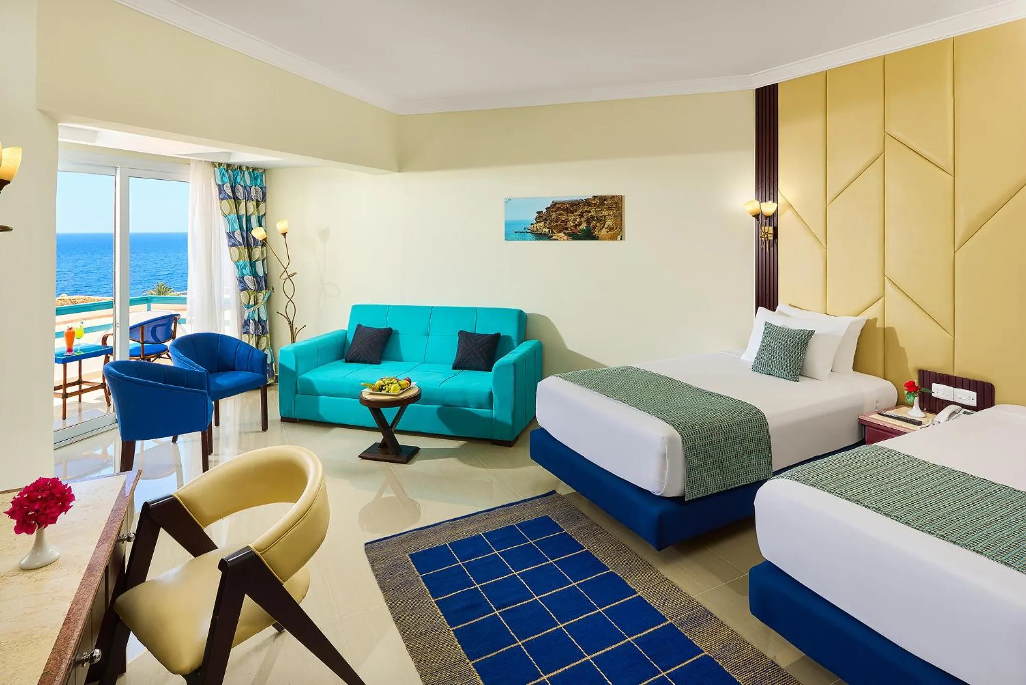 Bedroom, Bed in Dreams Beach Resort - Sharm El Sheikh