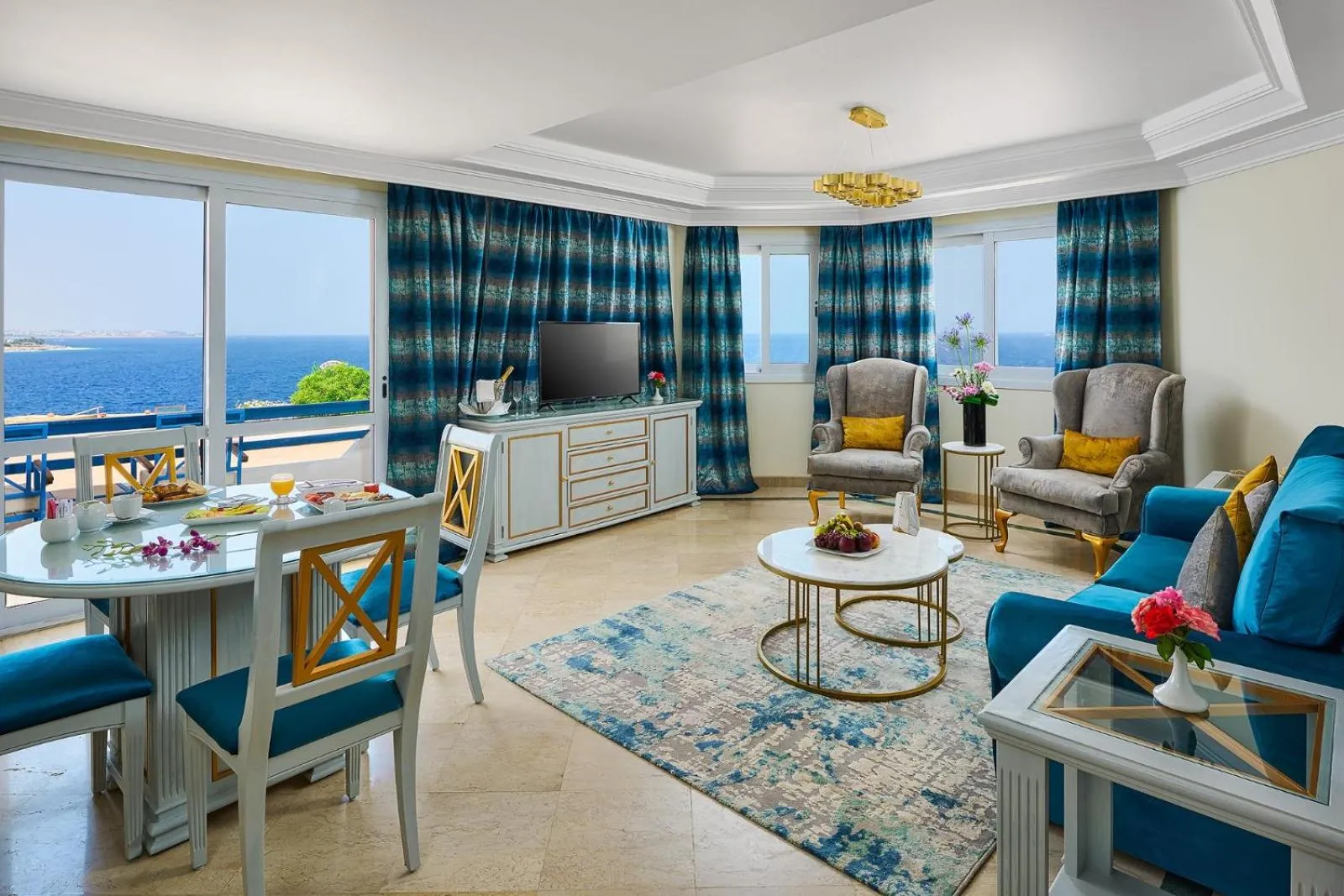 Seating area in Dreams Beach Resort - Sharm El Sheikh