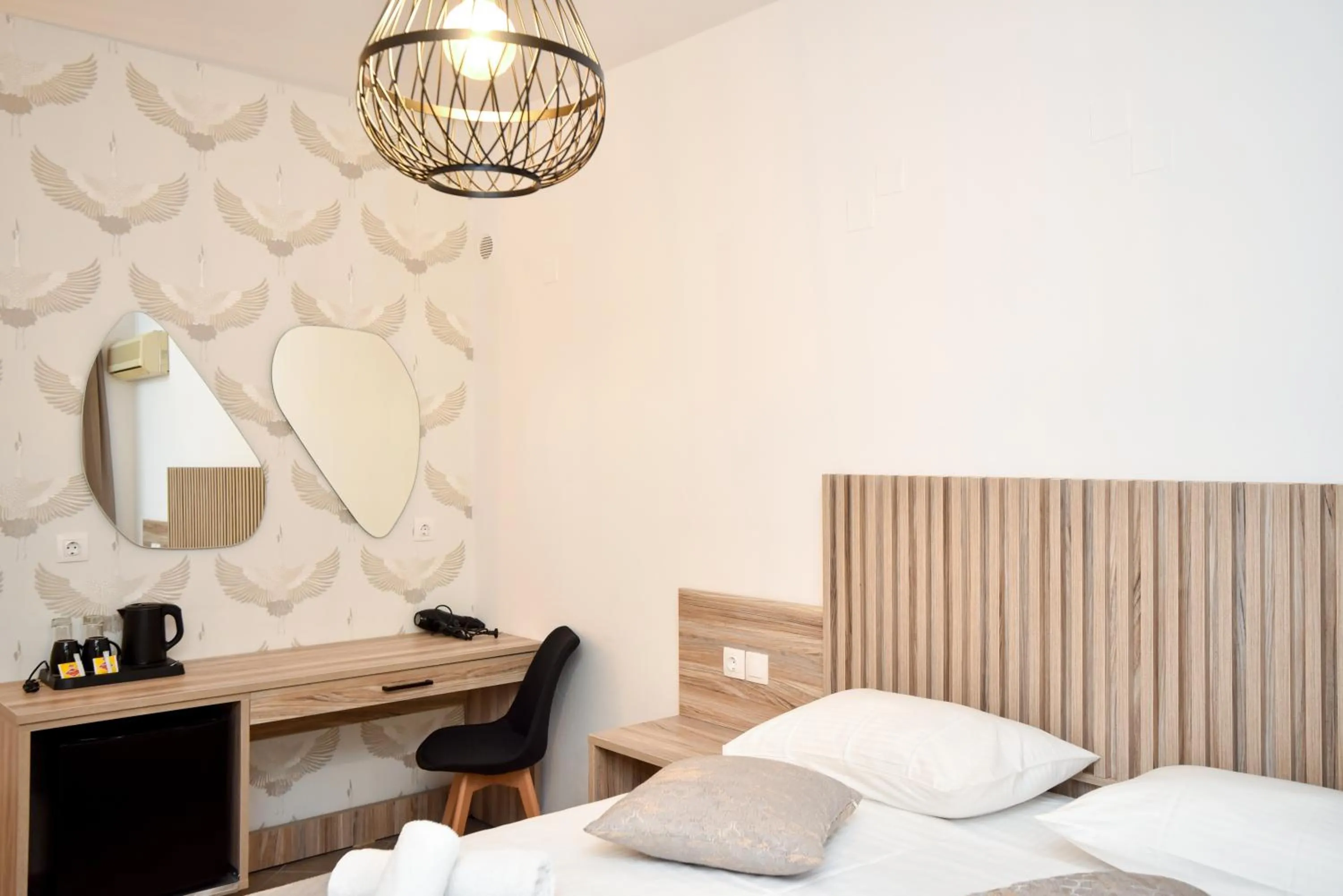 Bed in Kasapakis Hotel & Apartments