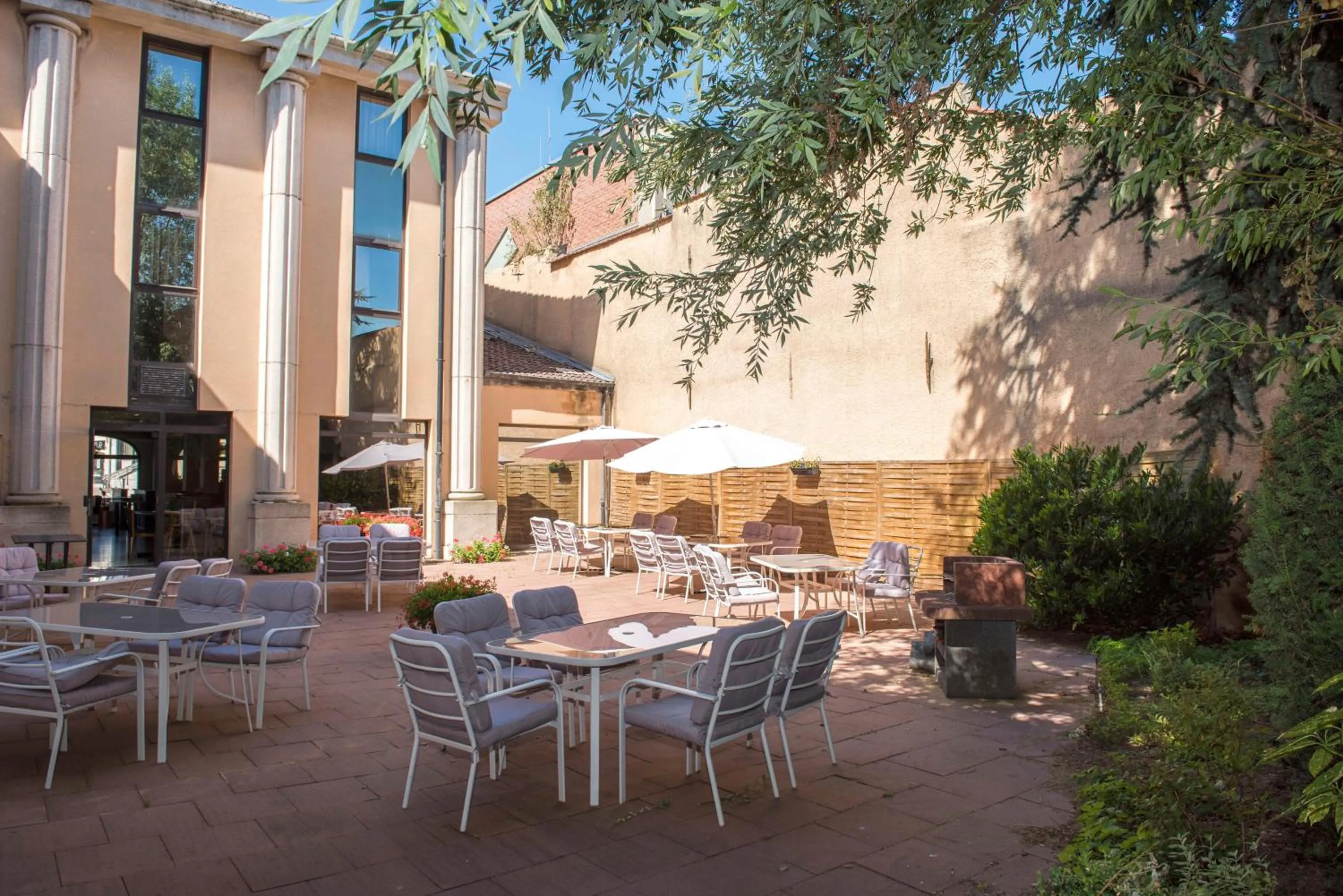 Balcony/Terrace in Hôtel du Beffroi Gravelines Dunkerque