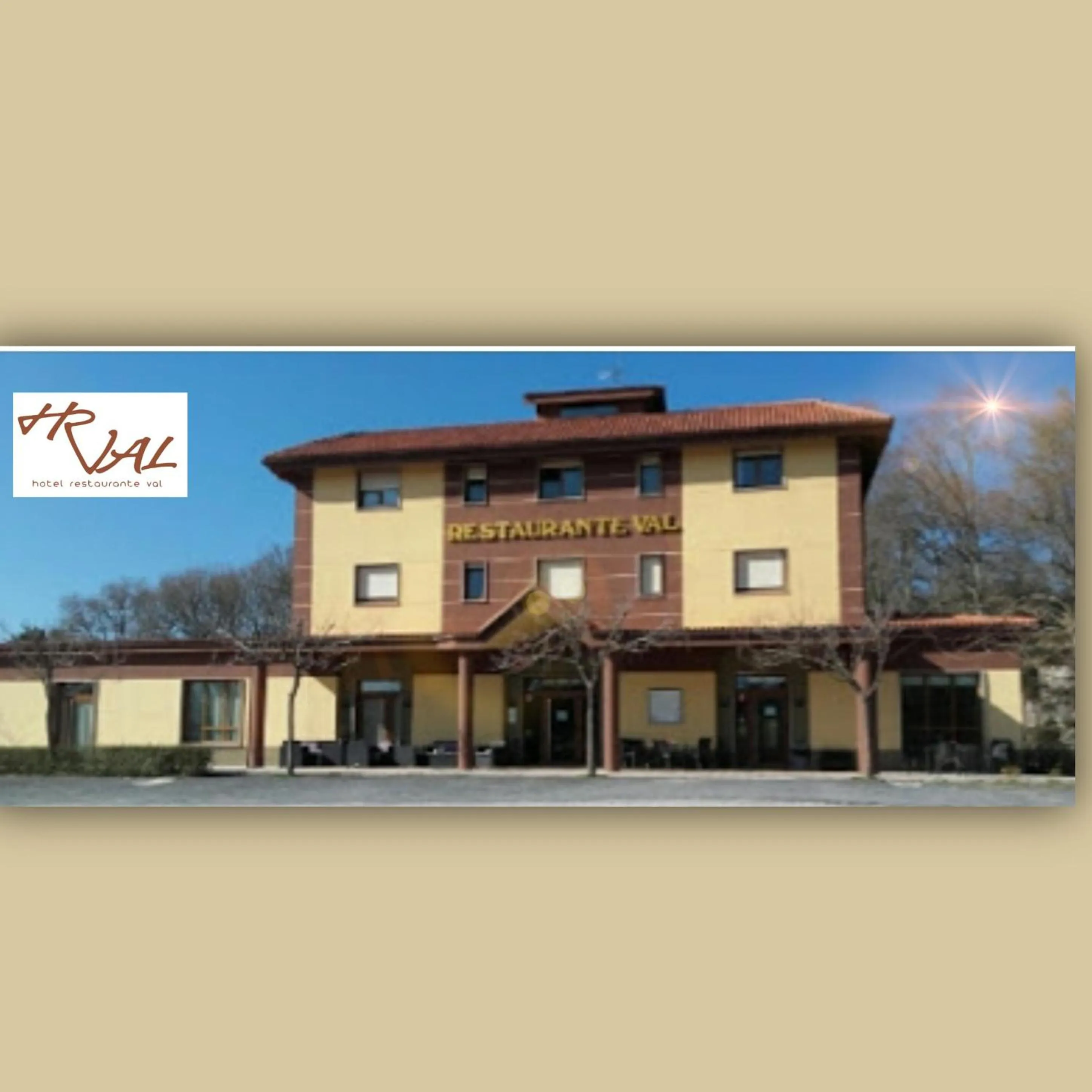 Property building in Hotel Restaurante Val