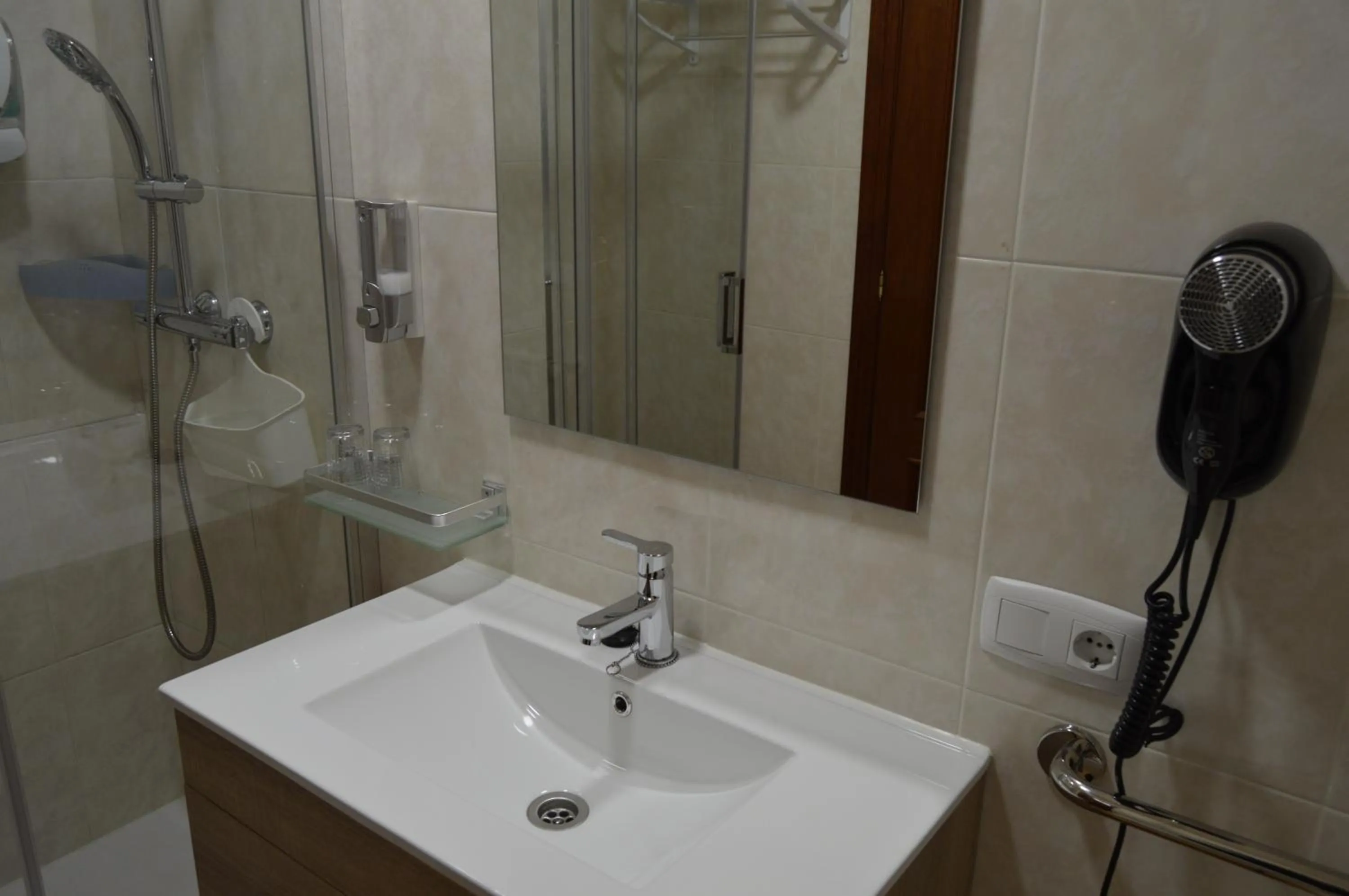 Bathroom in Hotel Restaurante Val