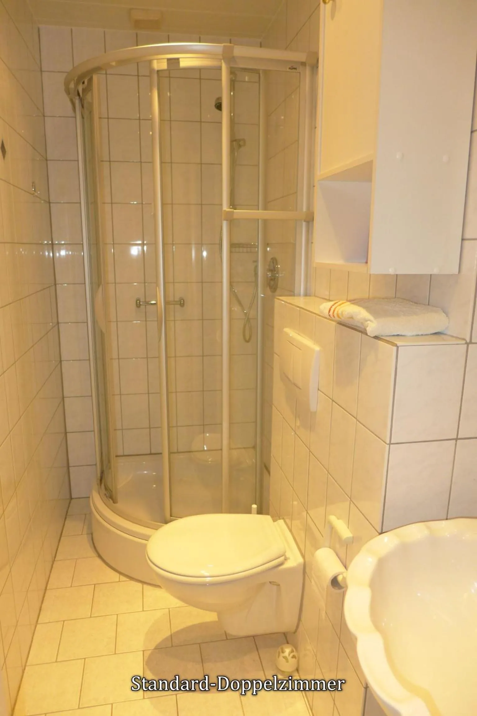 Shower in Pension Haus Linden