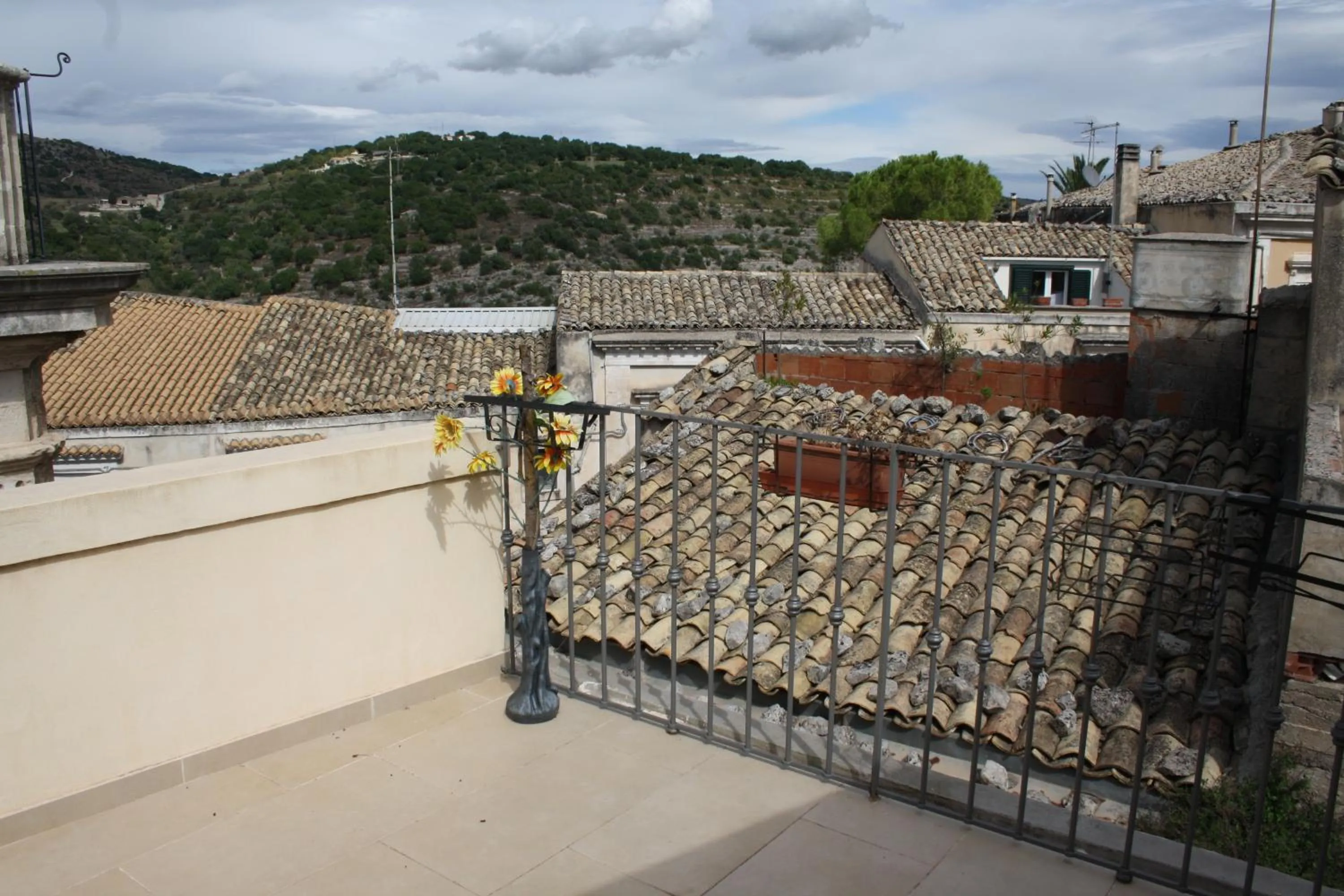 Balcony/Terrace in La Corte Di Ibla