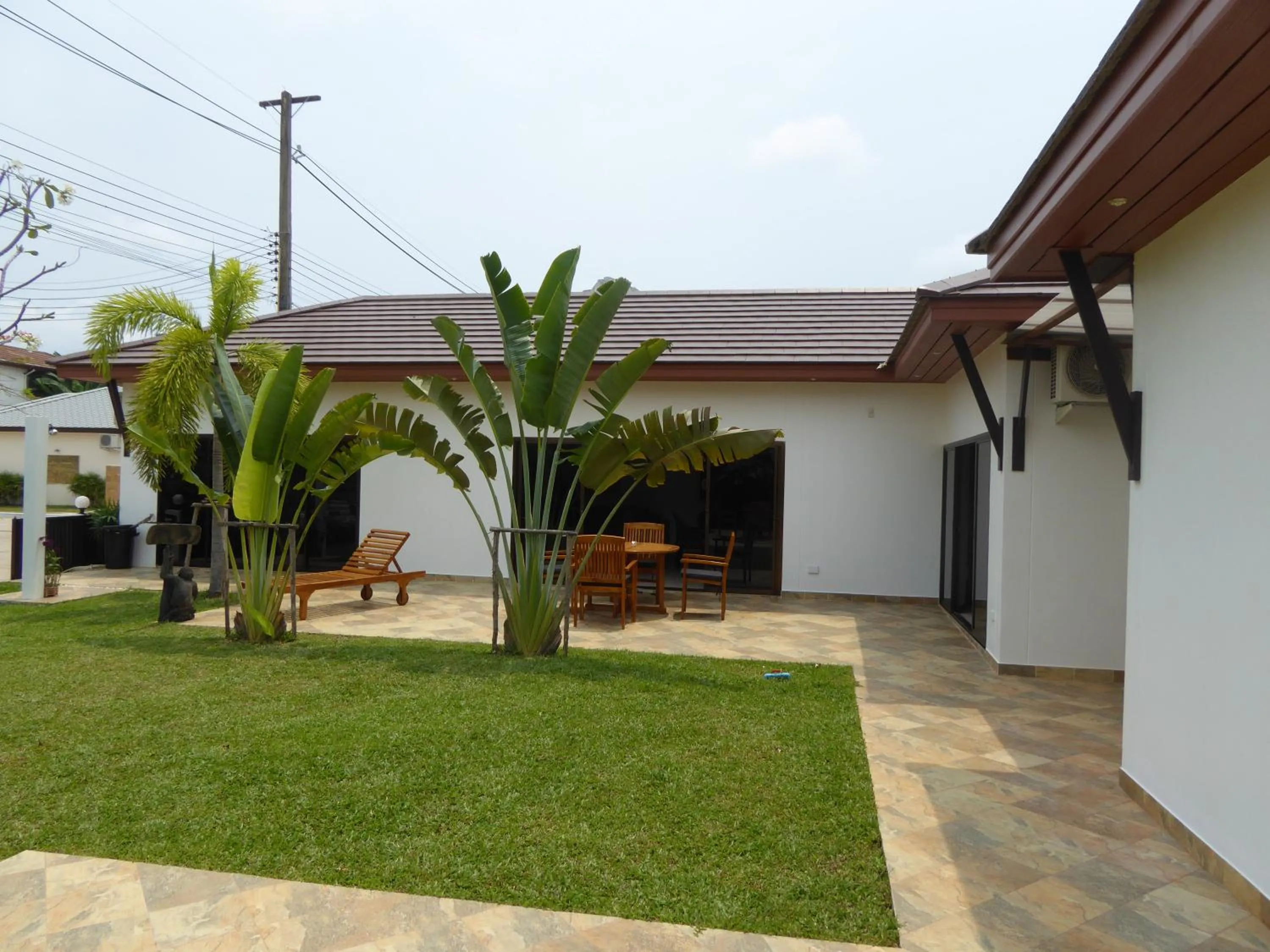 Garden in Tropicana Beach Villa at VIP Resort