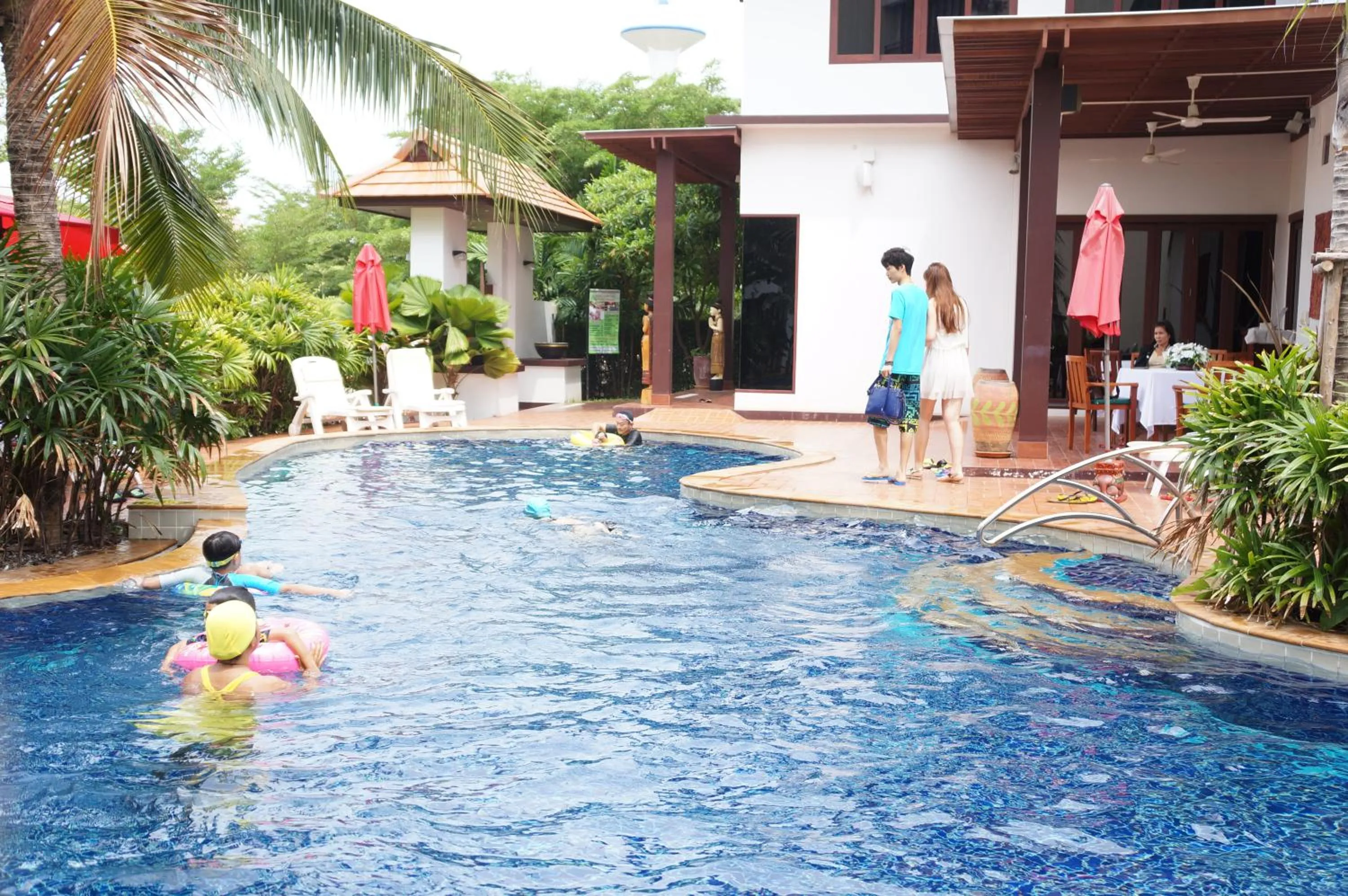 Swimming pool in Tropicana Beach Villa at VIP Resort