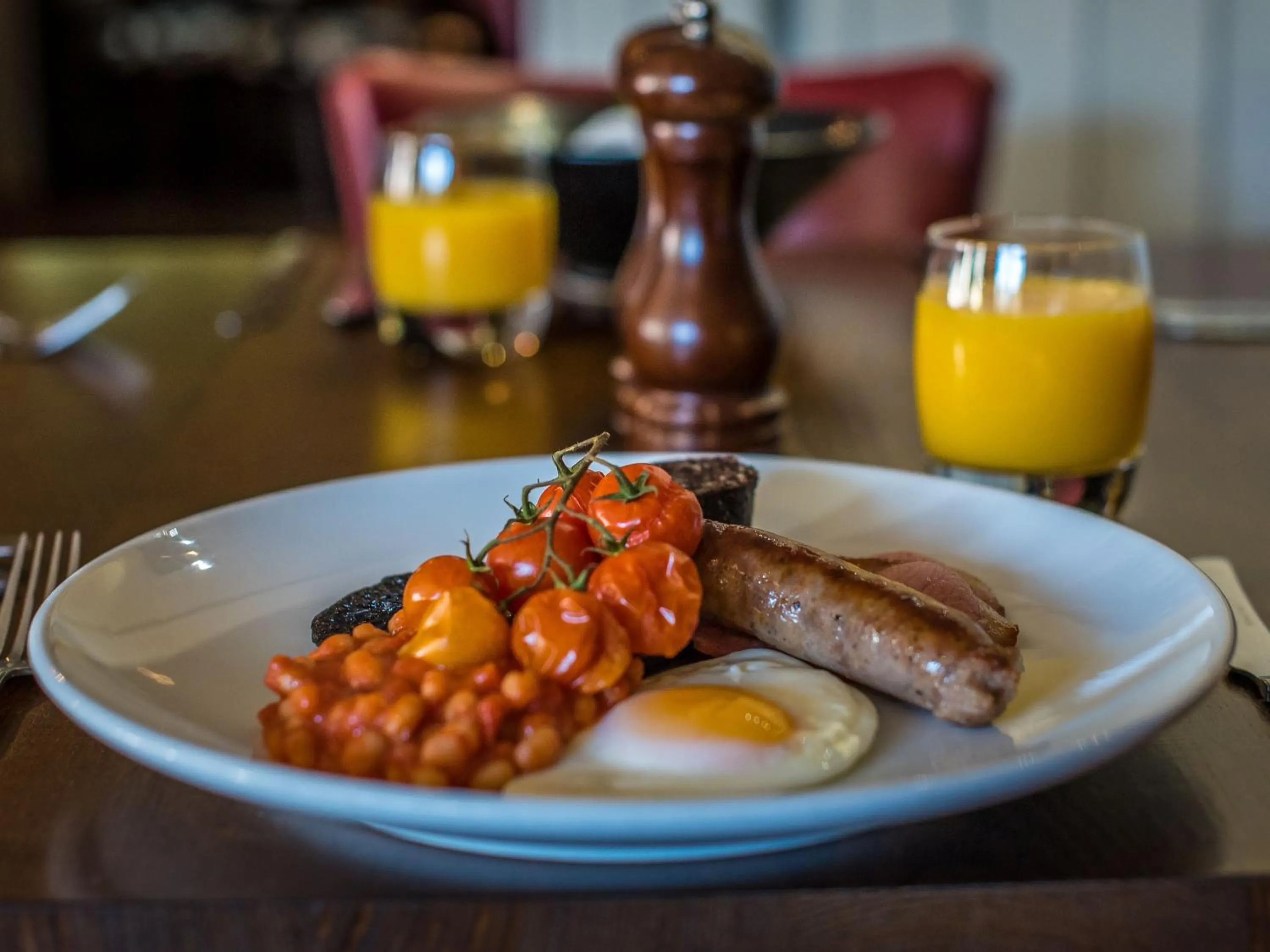 Dining area in The Royal Standard
