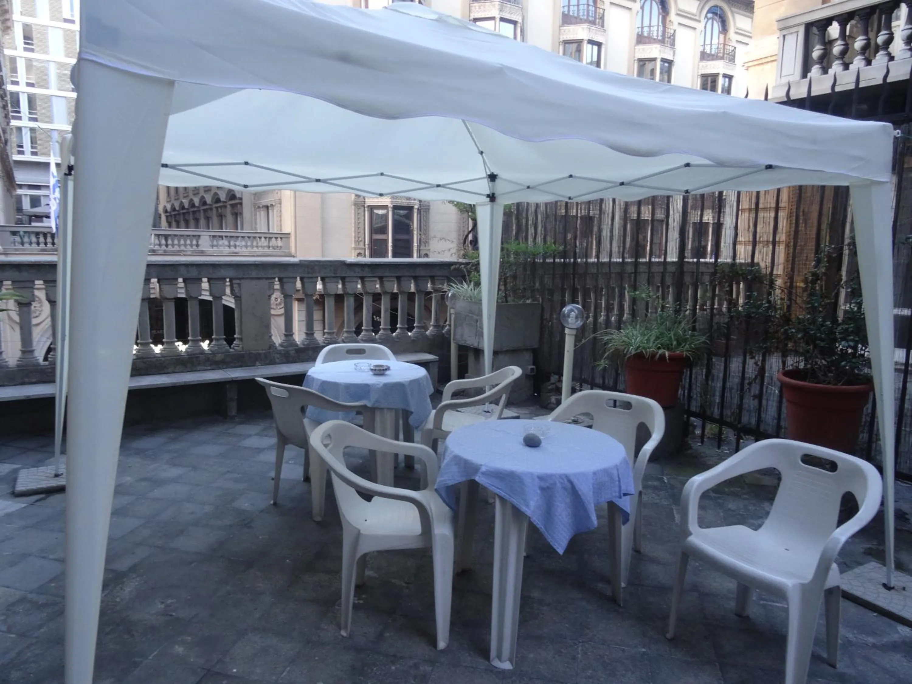 Balcony/Terrace in Albergo Locanda Alambra