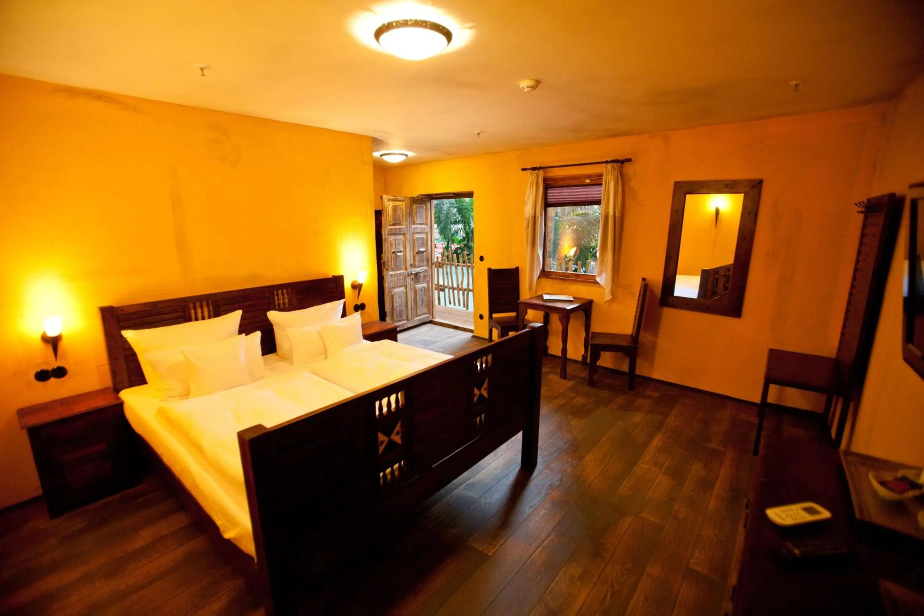 Bed in Tropical Islands