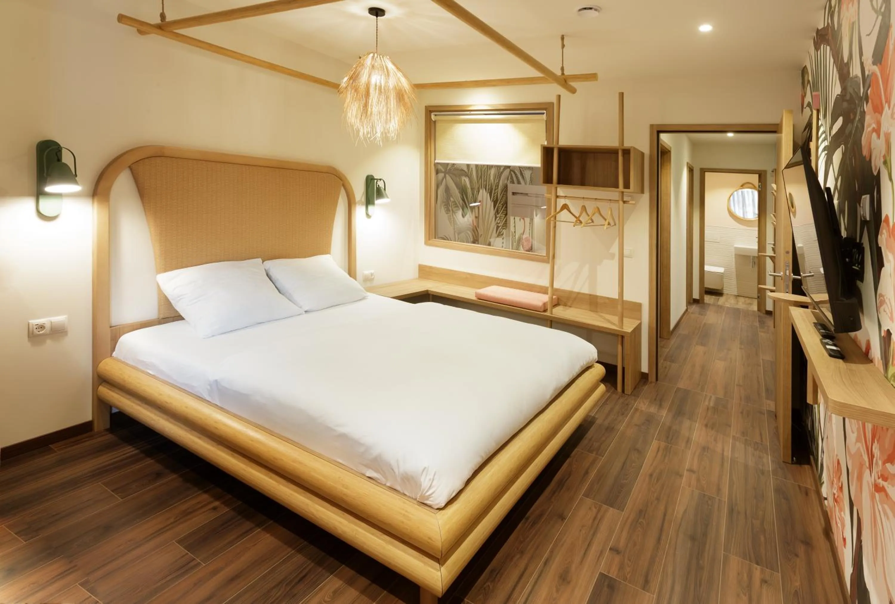 Bed in Tropical Islands