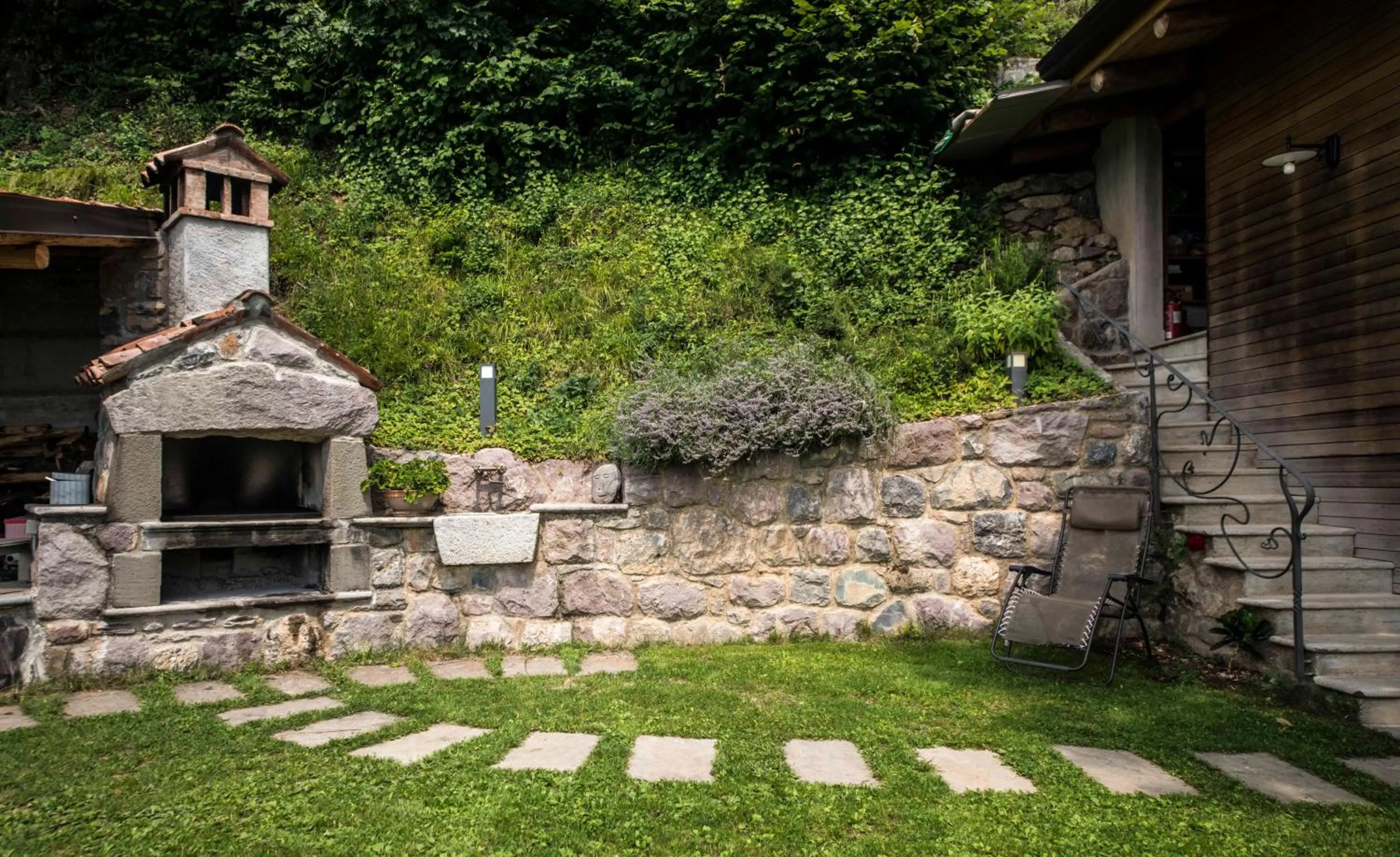 BBQ facilities in Chalet Tre Santelle
