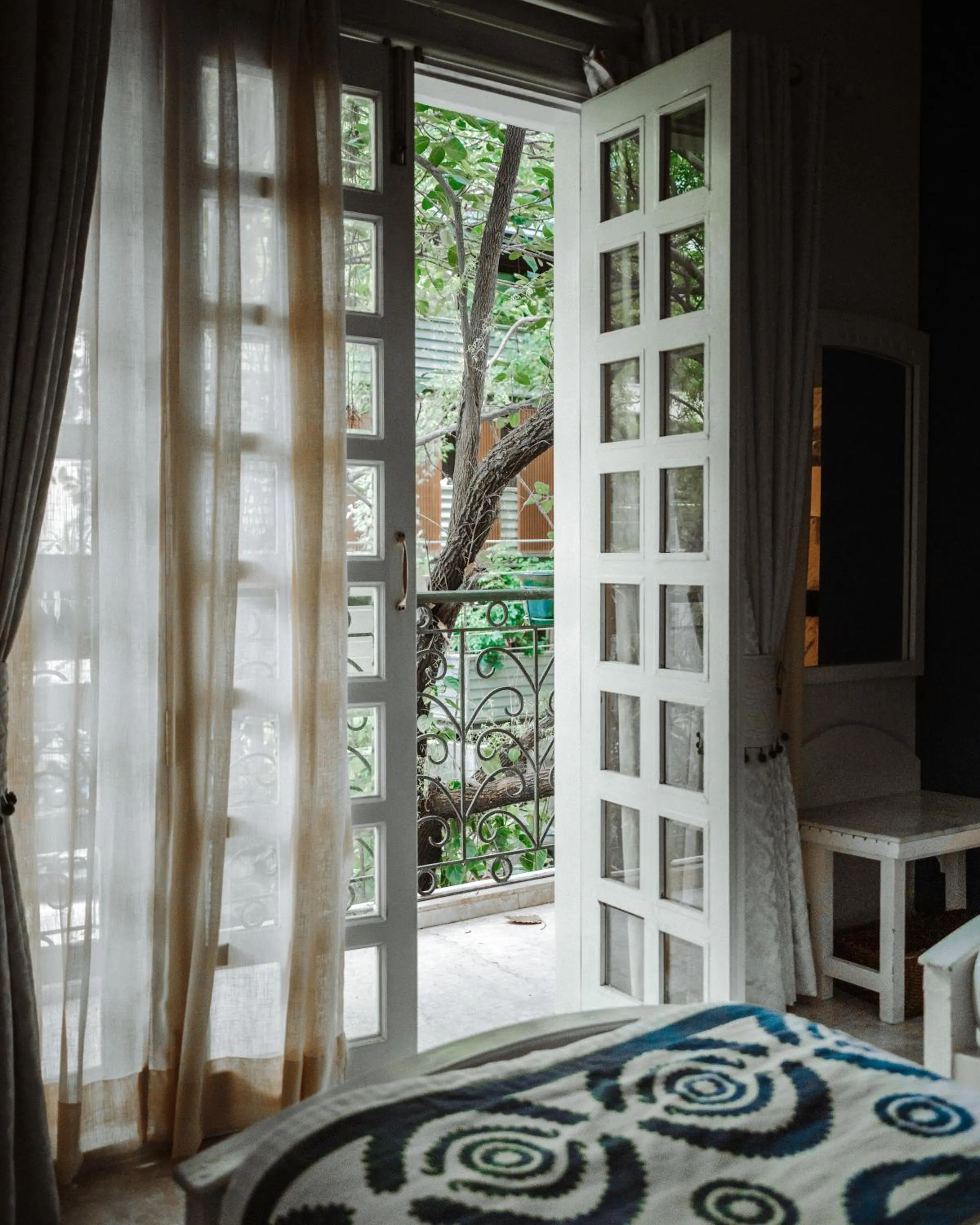 Balcony/Terrace, Bed in Colonel’s Retreat