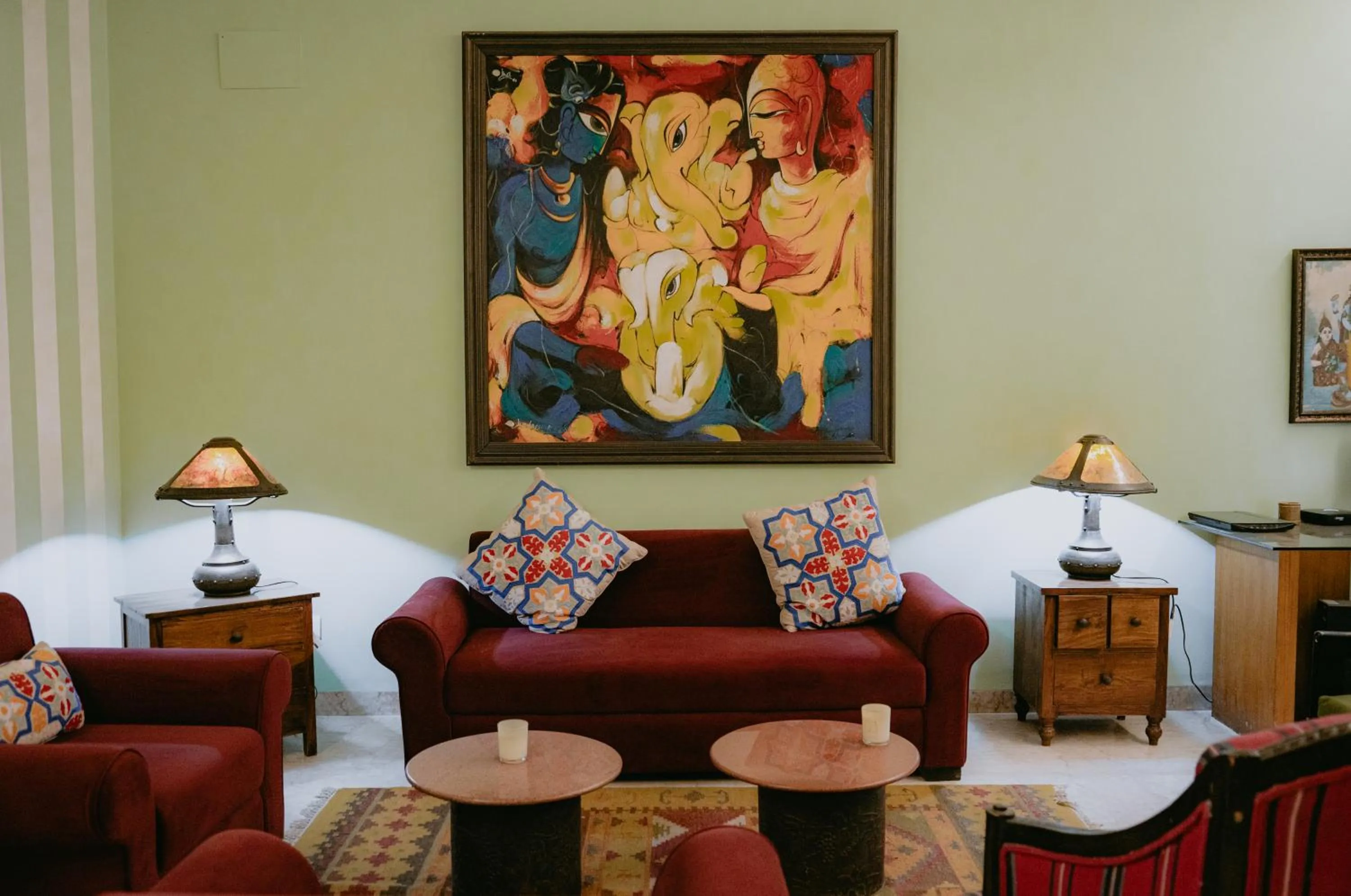 Living room in Colonel’s Retreat