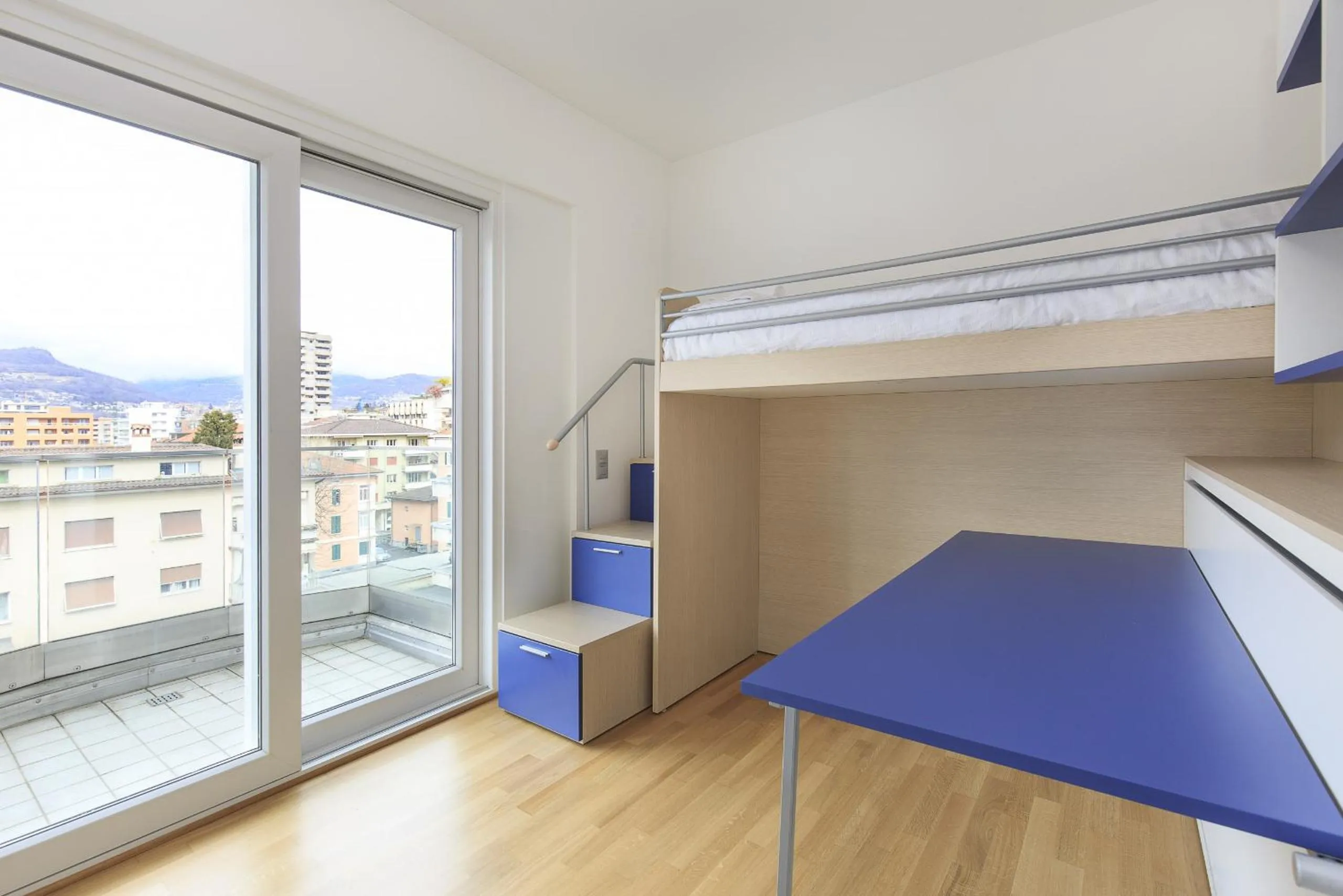 Balcony/Terrace, Bed in Prestige Apartments by Quokka 360 - spacious flats with terraces