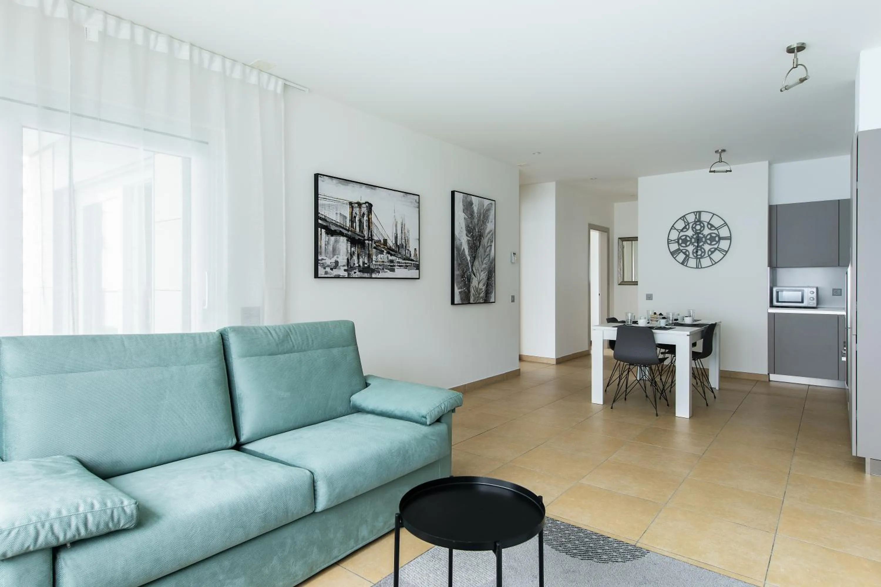 Living room in Prestige Apartments by Quokka 360 - spacious flats with terraces