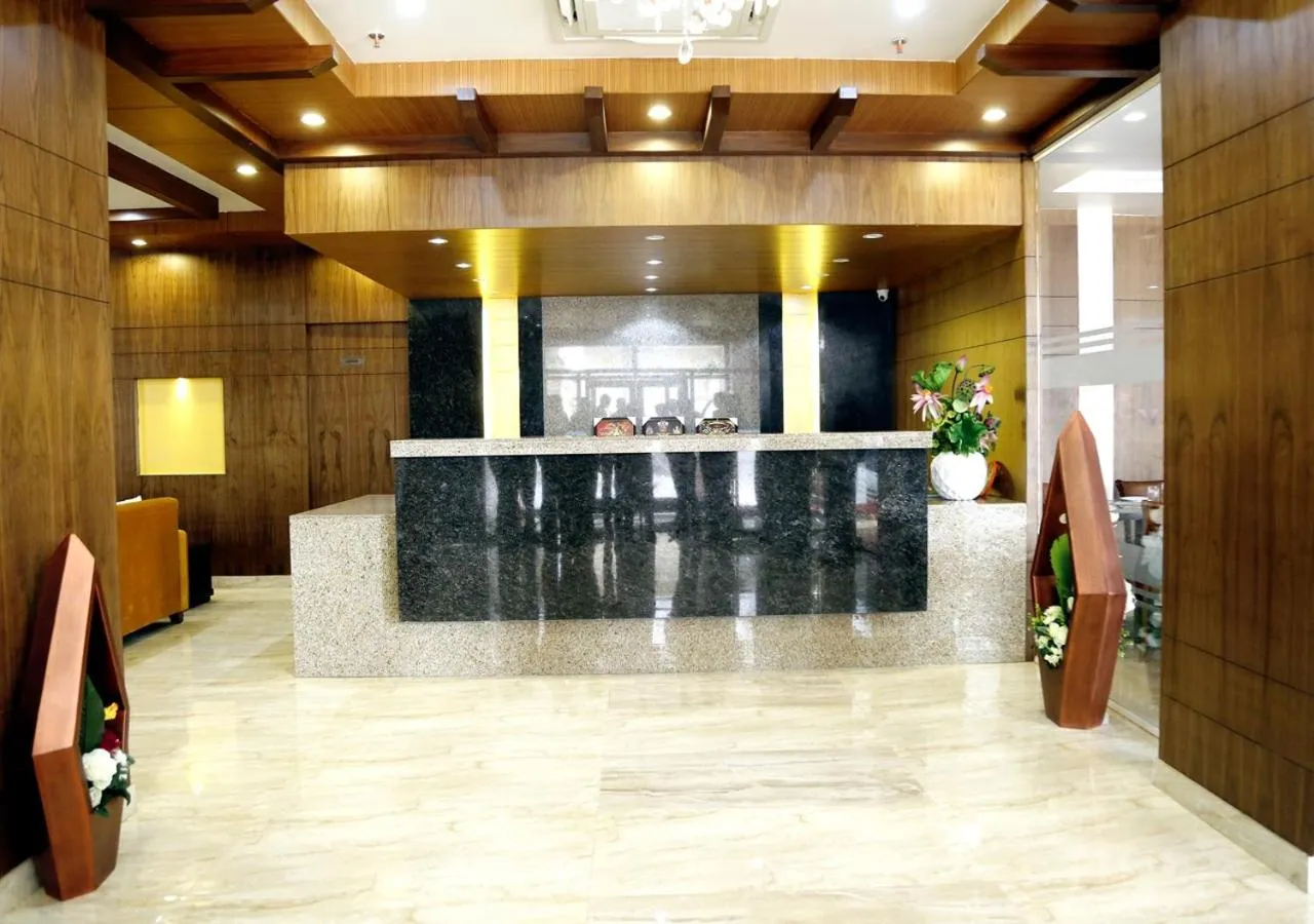 Lobby or reception in Triguna Clarks Inn Kurnool