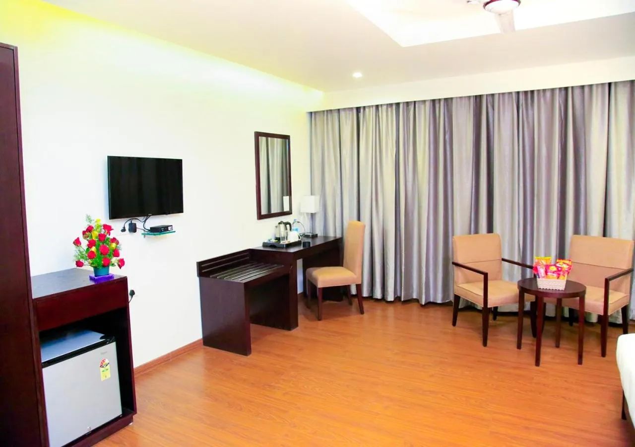 Seating area in Triguna Clarks Inn Kurnool