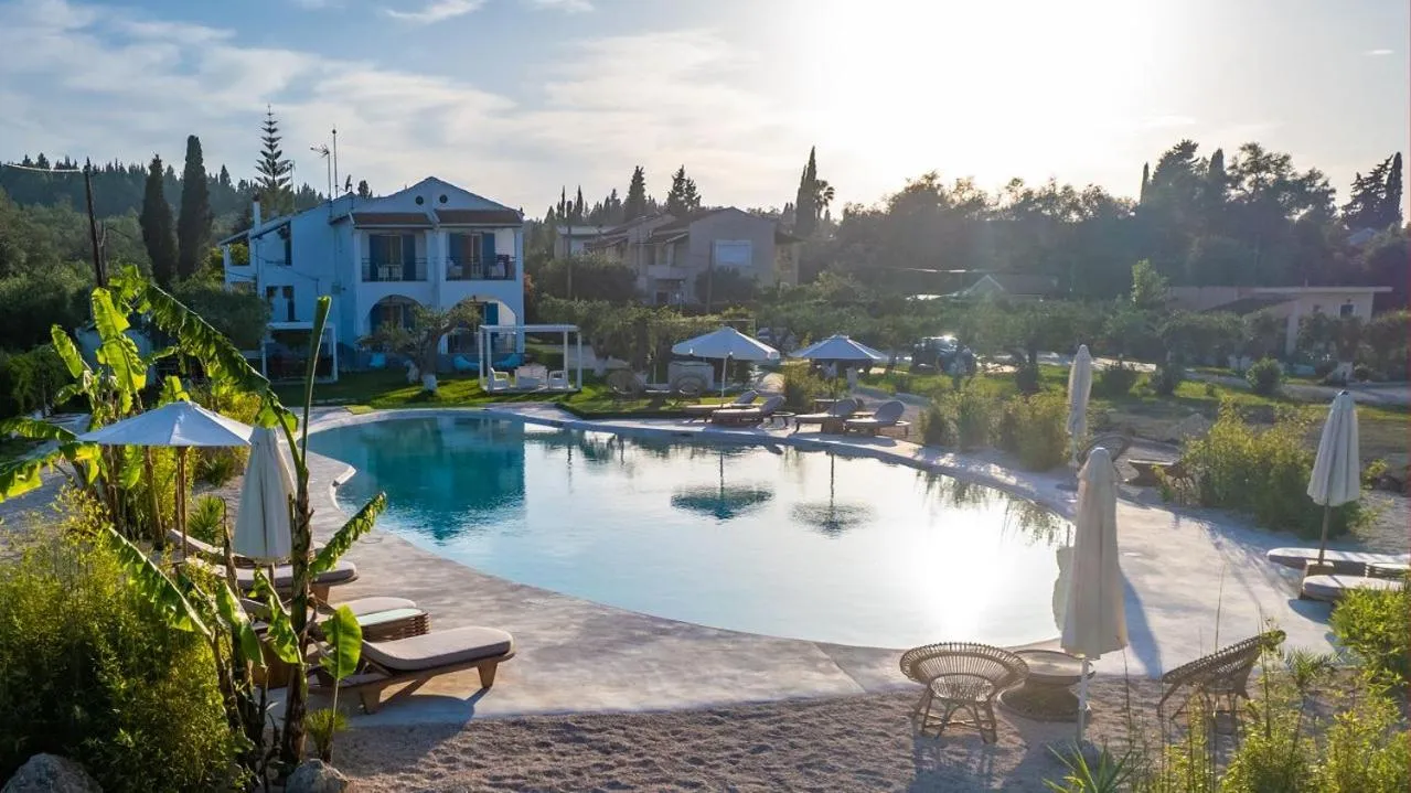 Swimming pool in Sun 'n Chill, Boutique Apartments & Beach Villa