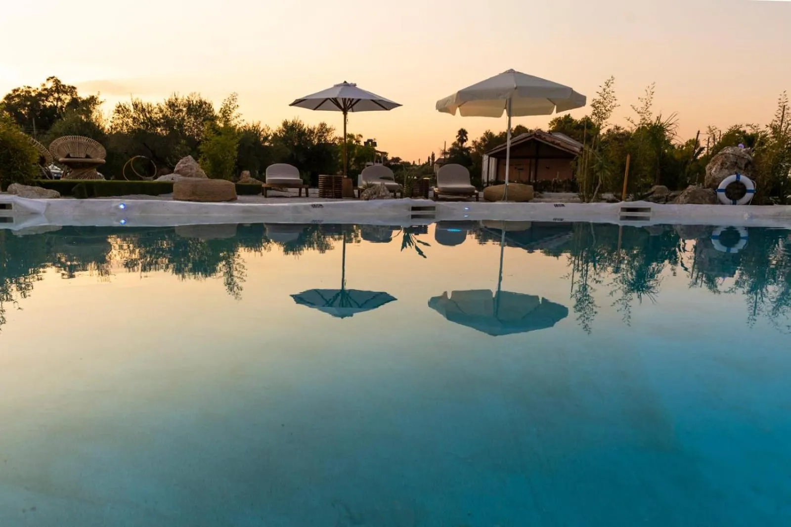 Swimming pool in Sun 'n Chill, Boutique Apartments & Beach Villa