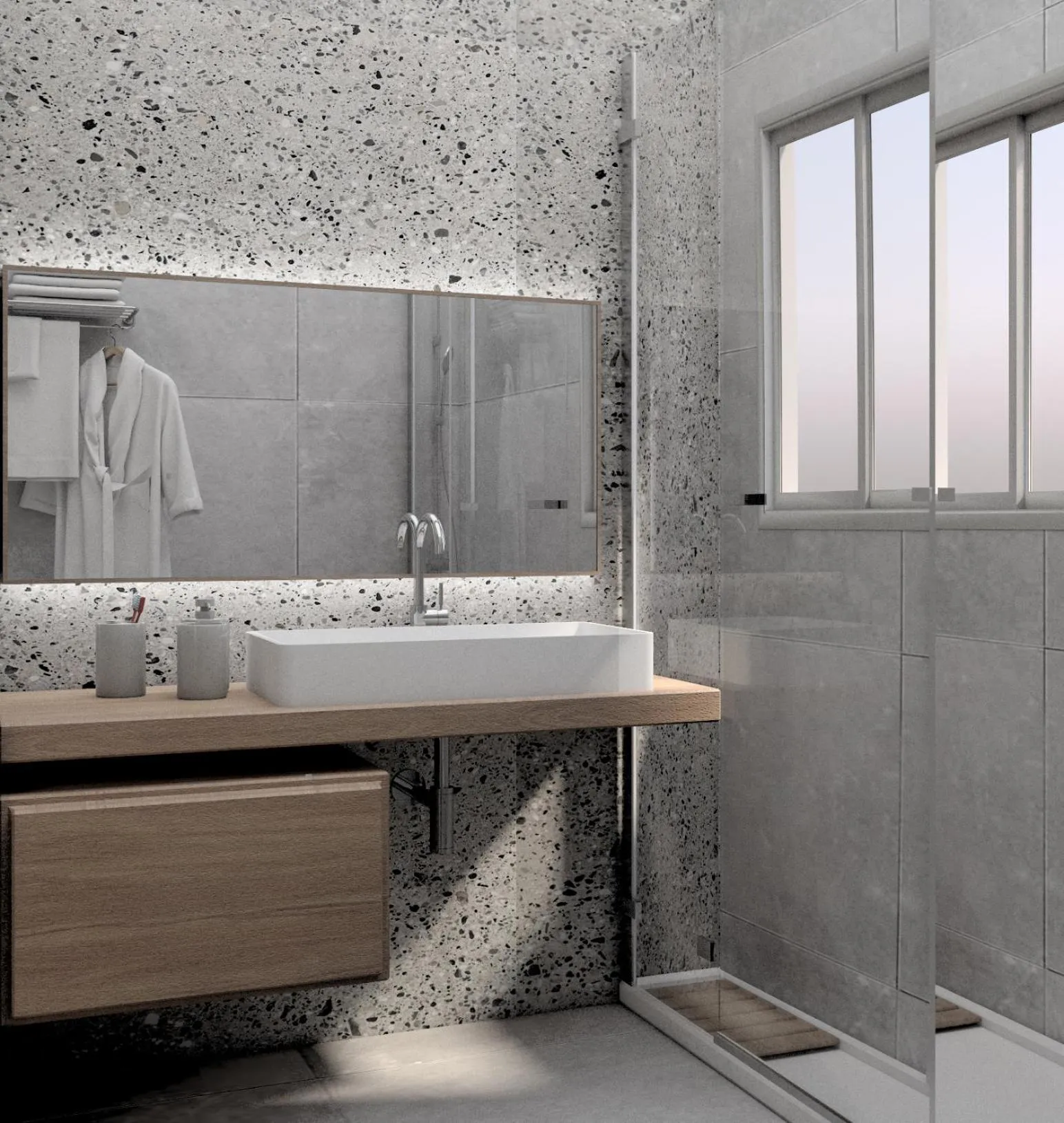 Bathroom in Sun 'n Chill, Boutique Apartments & Beach Villa