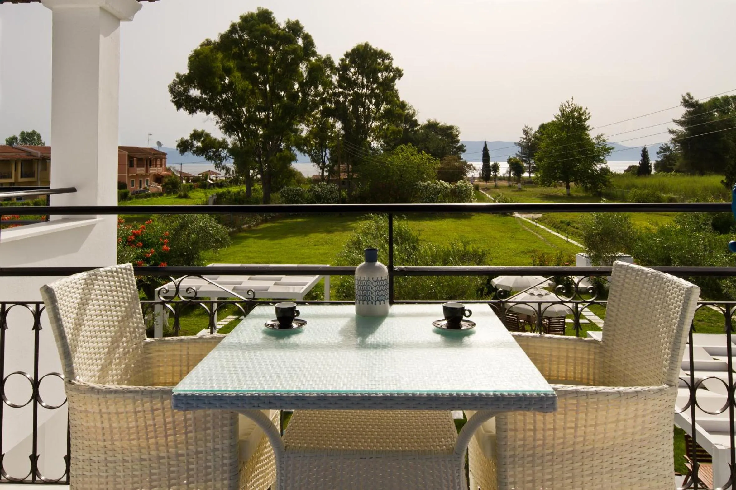 Balcony/Terrace in Sun 'n Chill, Boutique Apartments & Beach Villa