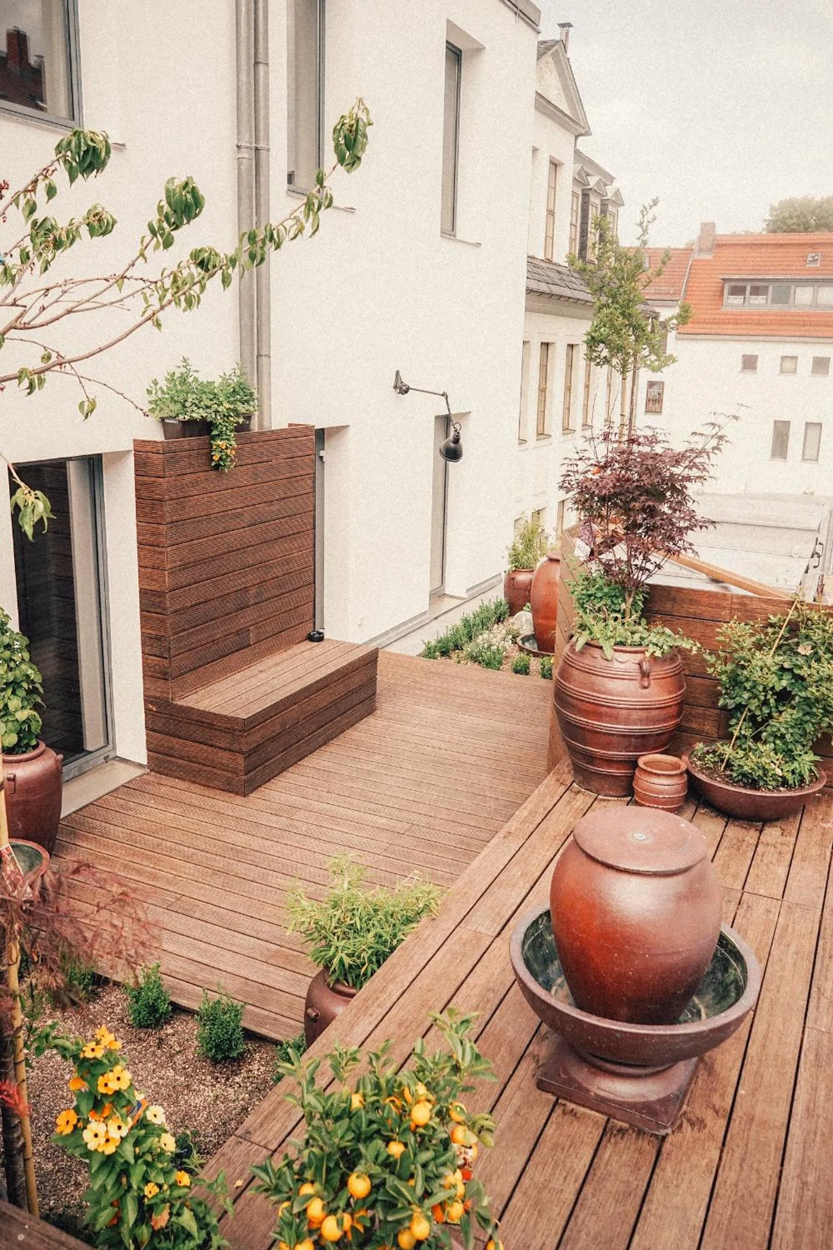 Patio in 36 Phô Cô Hotel & Suites