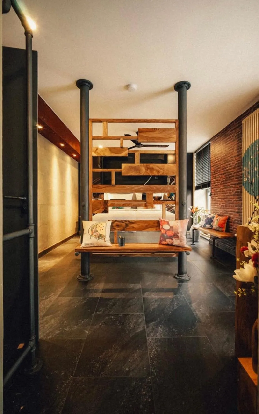 Bed in 36 Phô Cô Hotel & Suites