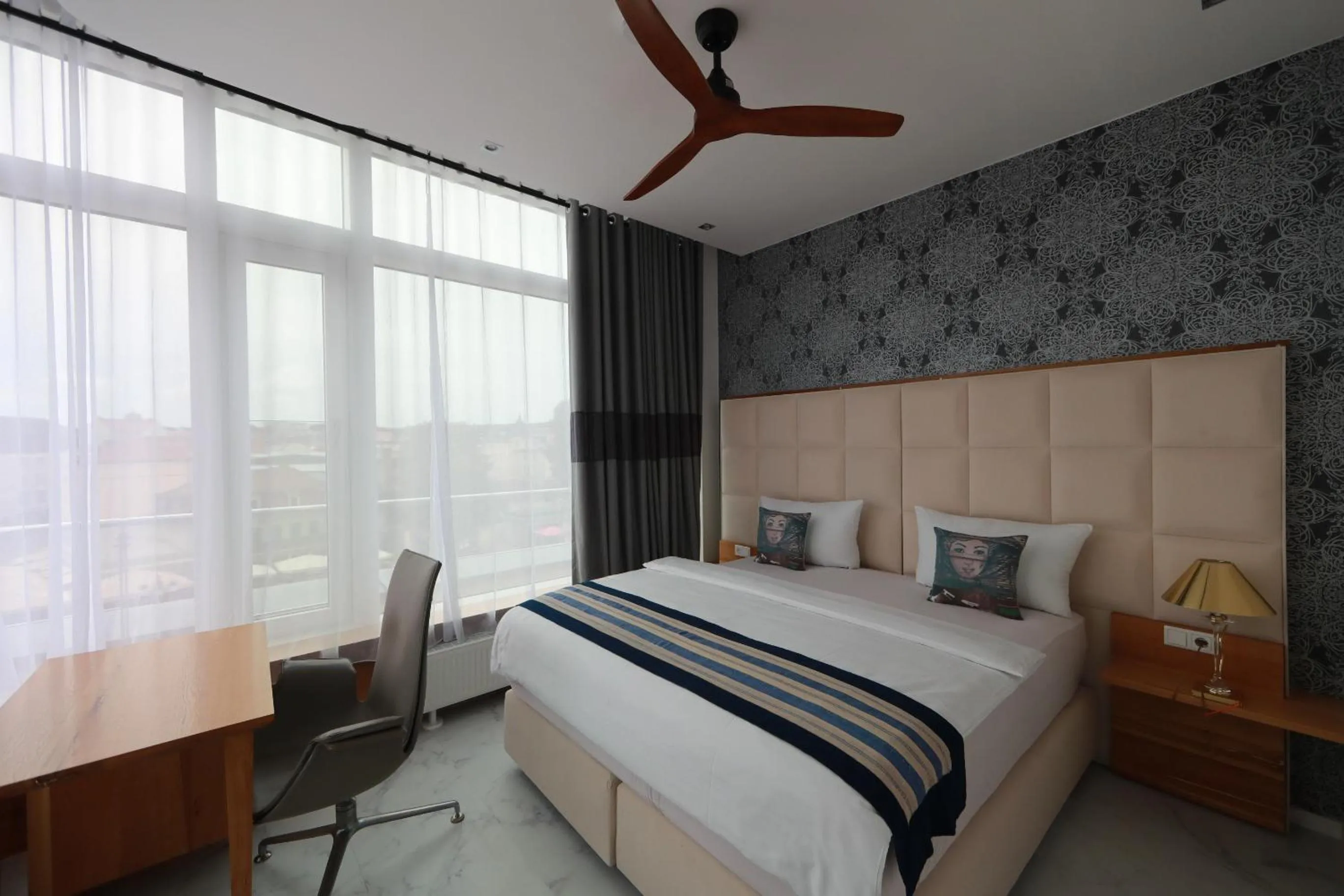 Bed in 36 Phô Cô Hotel & Suites