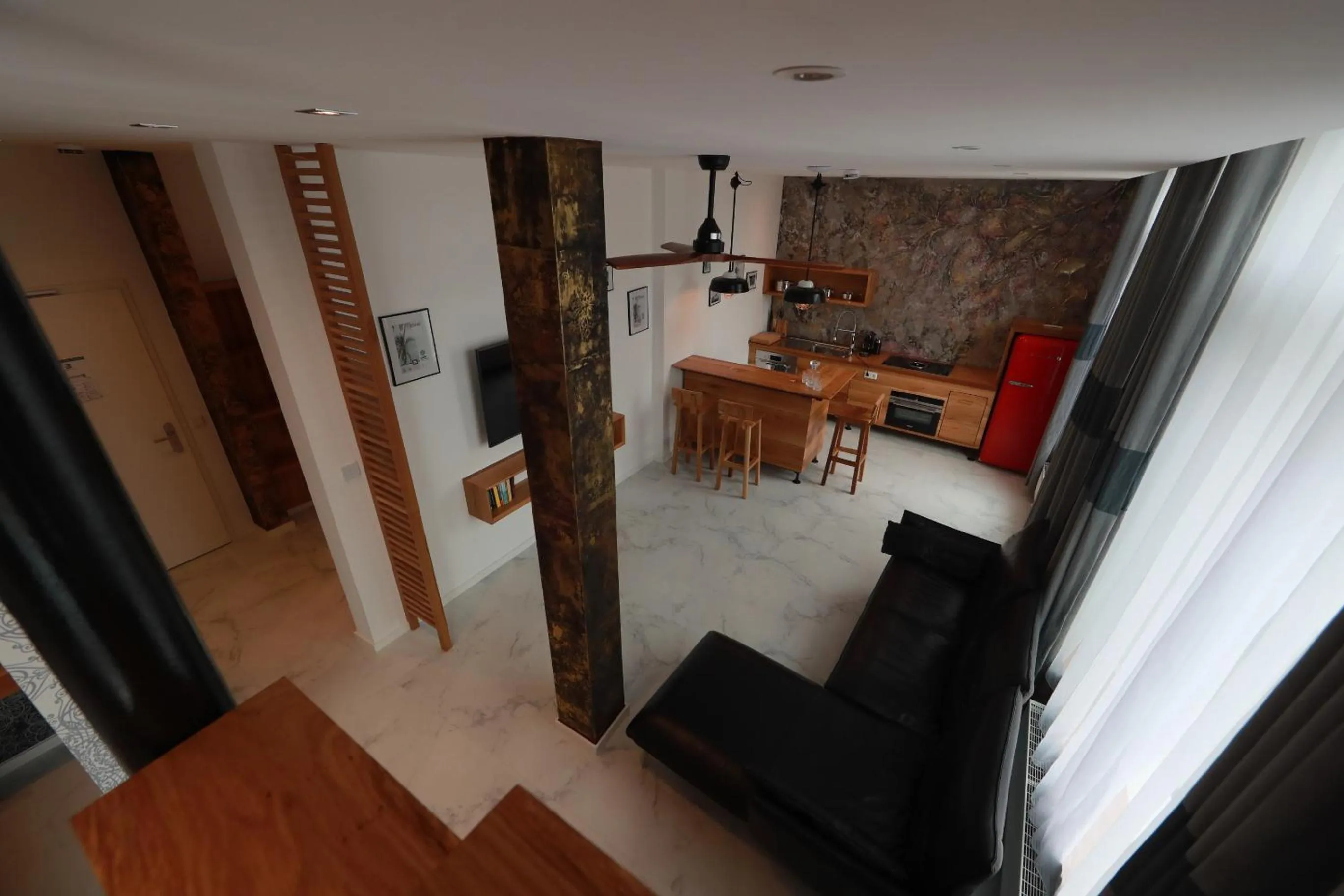 Kitchen or kitchenette in 36 Phô Cô Hotel & Suites