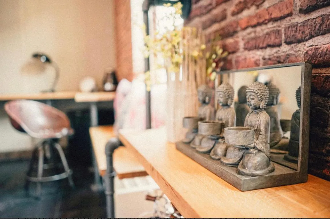 Decorative detail in 36 Phô Cô Hotel & Suites