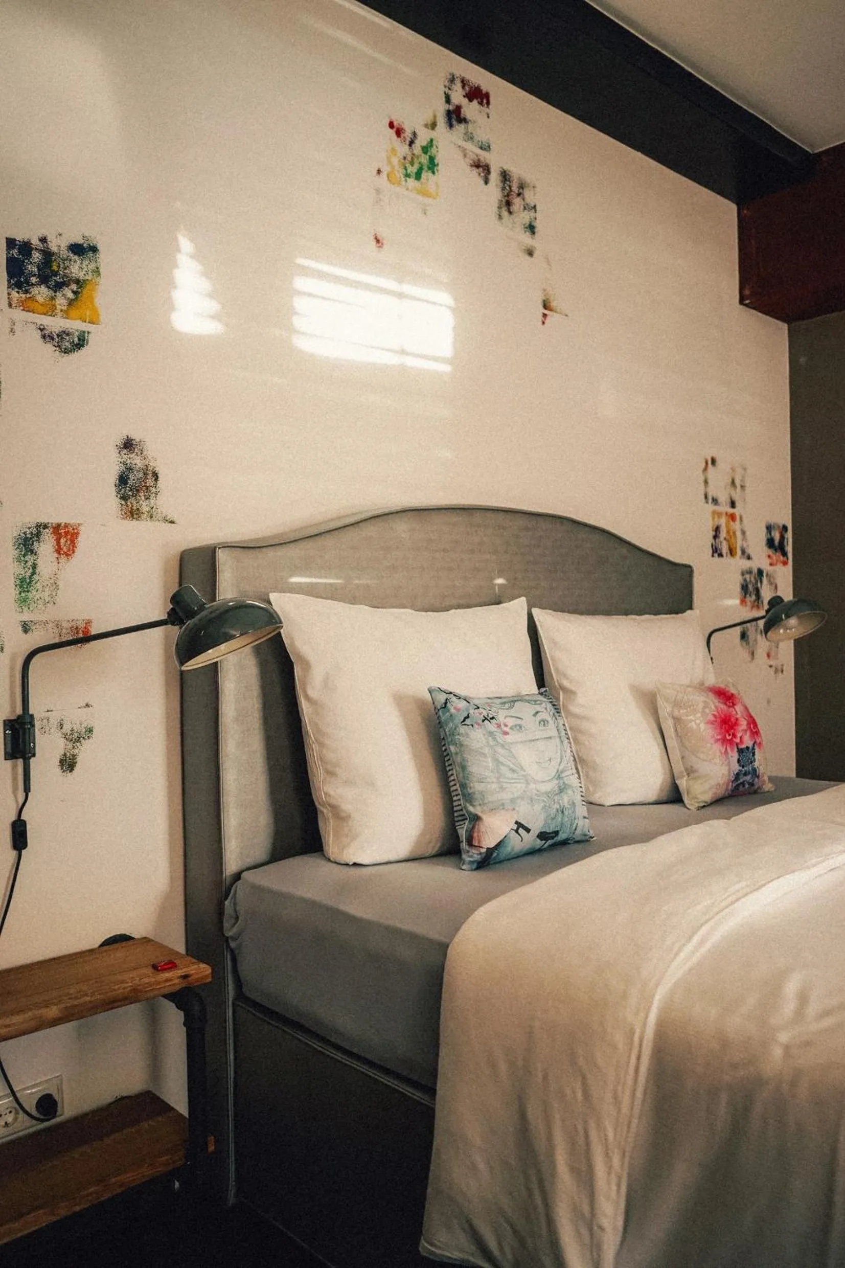 Bed in 36 Phô Cô Hotel & Suites