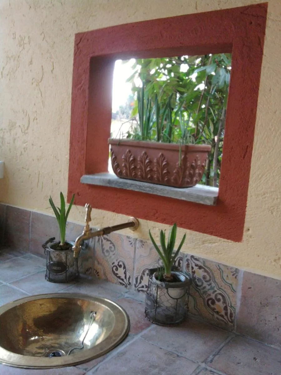 Patio in B&B La Cascina di Monia e Mario