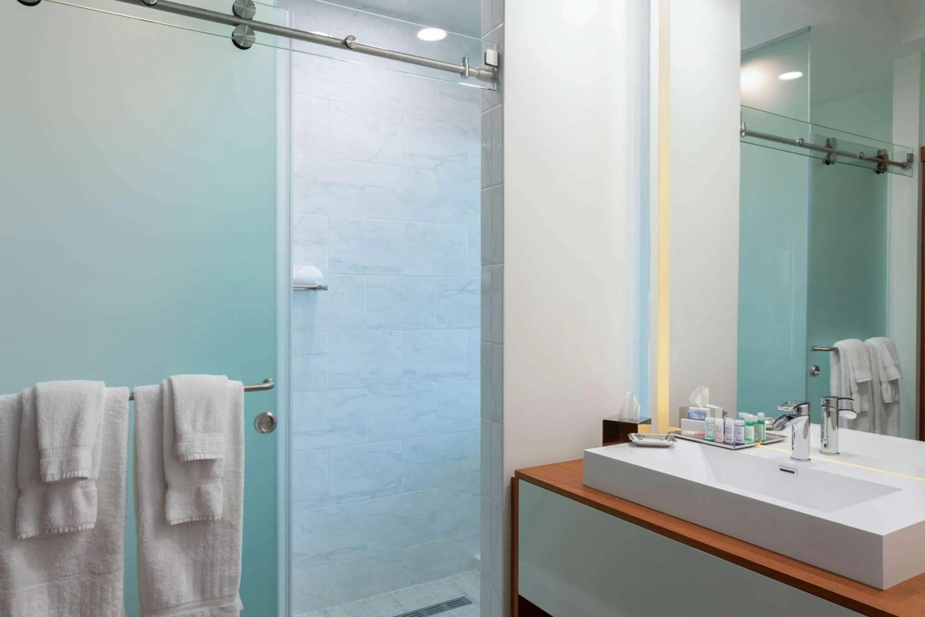 Shower in Maritime Hotel Fort Lauderdale Airport & Cruiseport